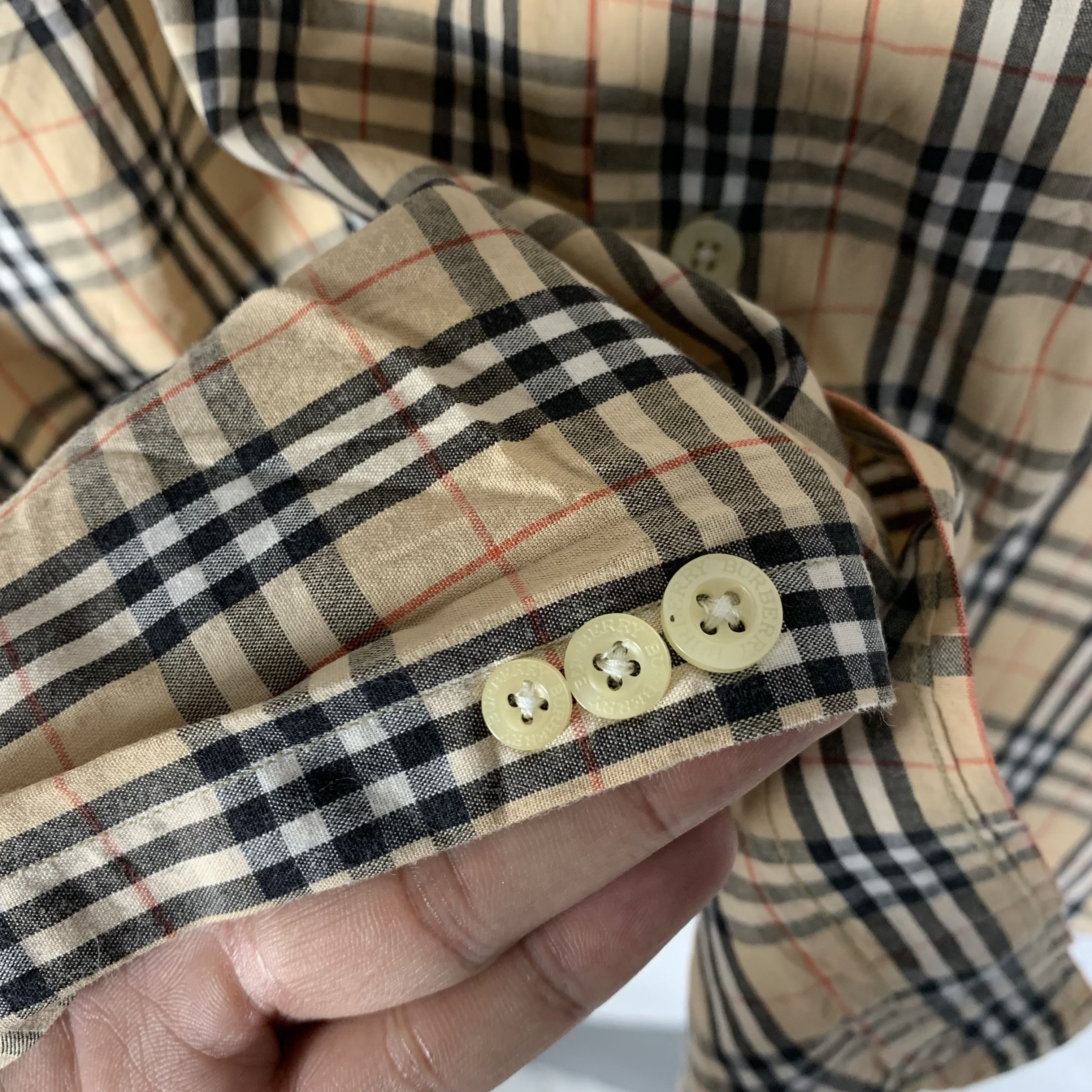 Burberry Vintage Vintage Burberry Nova Check Shirt Grailed