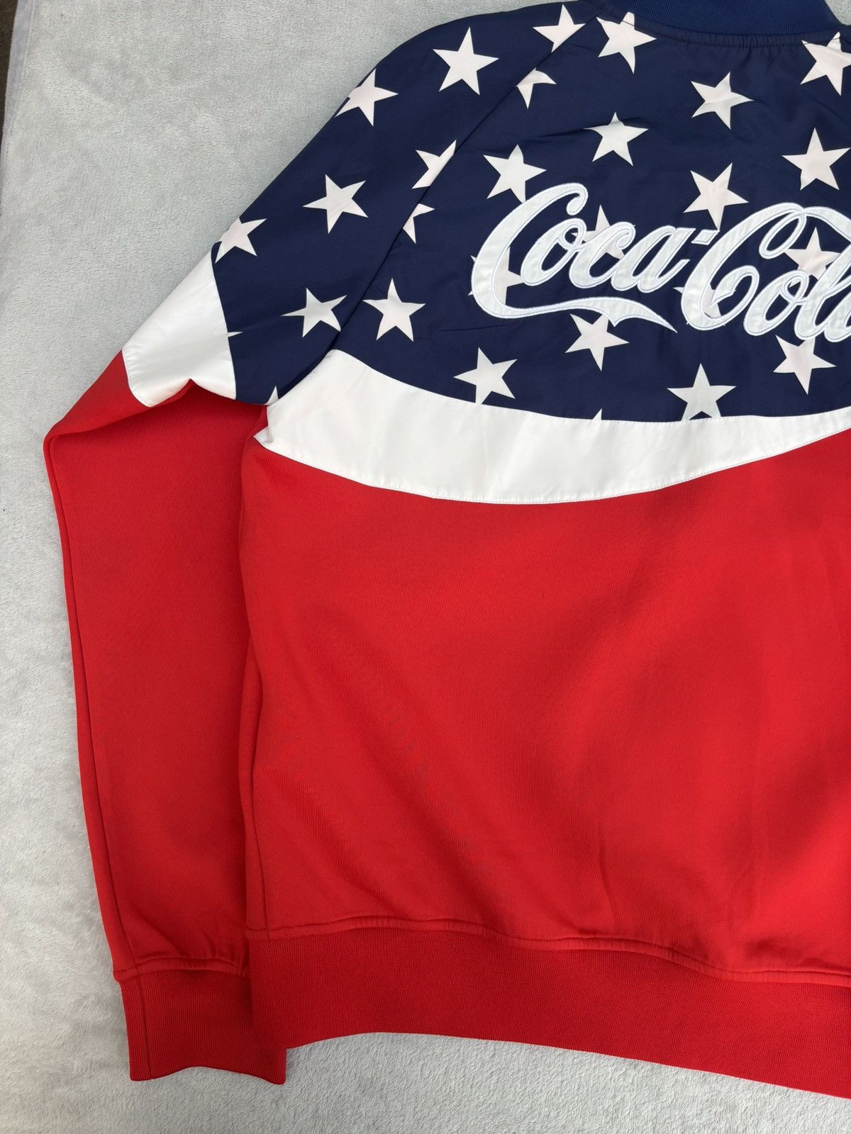 F.C.R.B S/S 2020 FCRB by Sophnet x Coca Cola Stars Zip up Jacket Size US XL / EU 56 / 4 - 6 Thumbnail