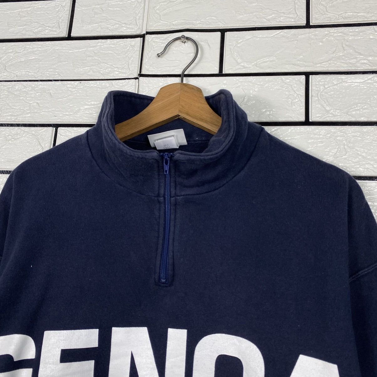 Japanese Brand 📌Vintage Sweatshirt Big Logo Italian Football League Size US L / EU 52-54 / 3 - 9 Thumbnail