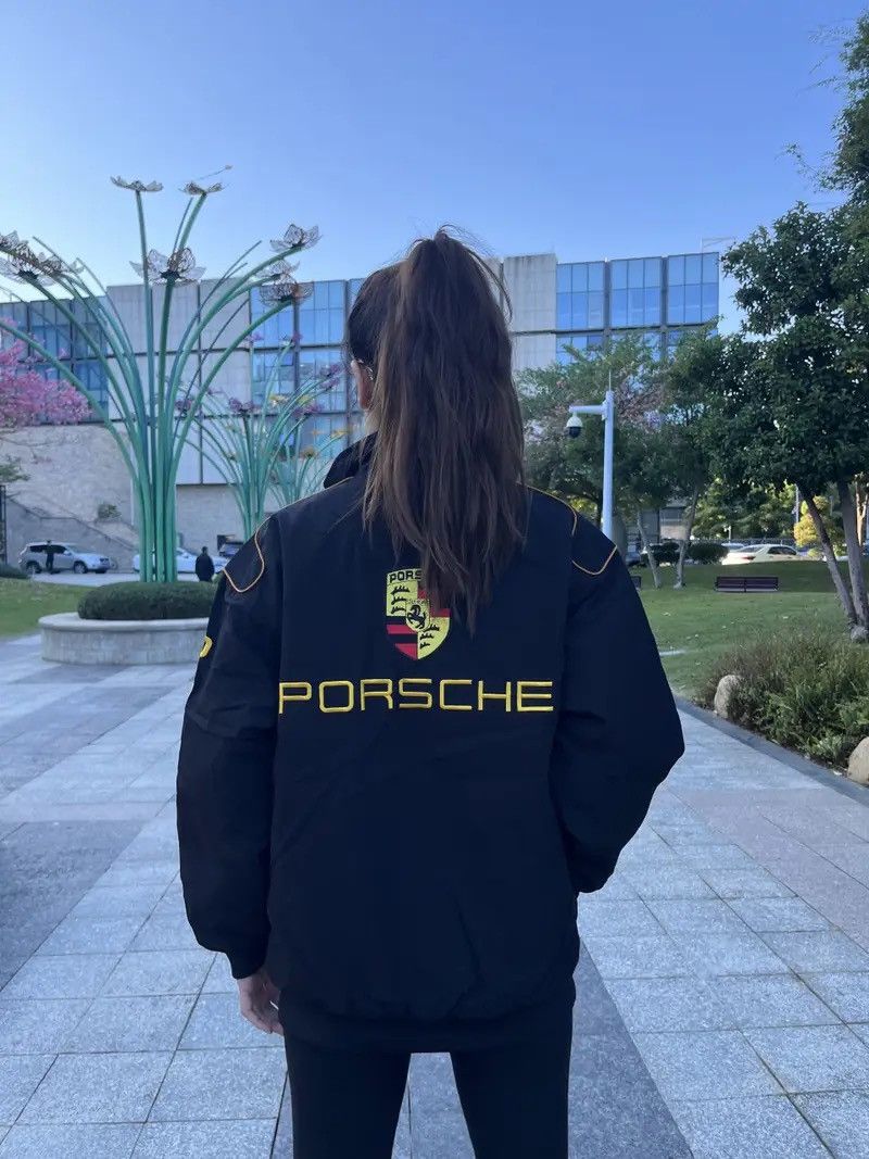Japanese Brand Porsche Racing Jacket Size US XL / EU 56 / 4 - 1 Thumbnail
