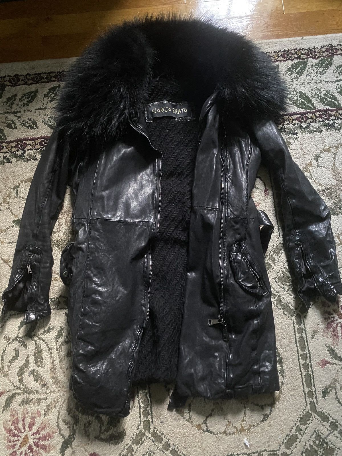Buffalobobs】 rare fur python jkt