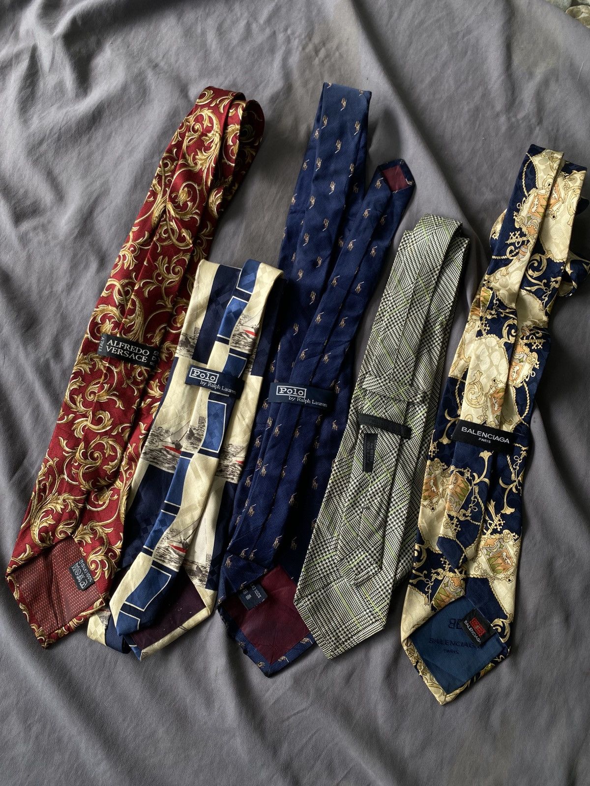 Versace Ties Luxury Branded Size ONE SIZE - 1 Thumbnail
