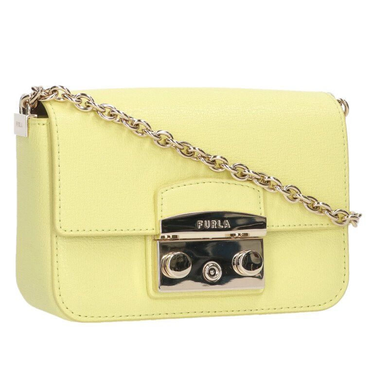 Furla FURLA Metropolis Crossbody Leather Chain Bag Size ONE SIZE - 1 Thumbnail