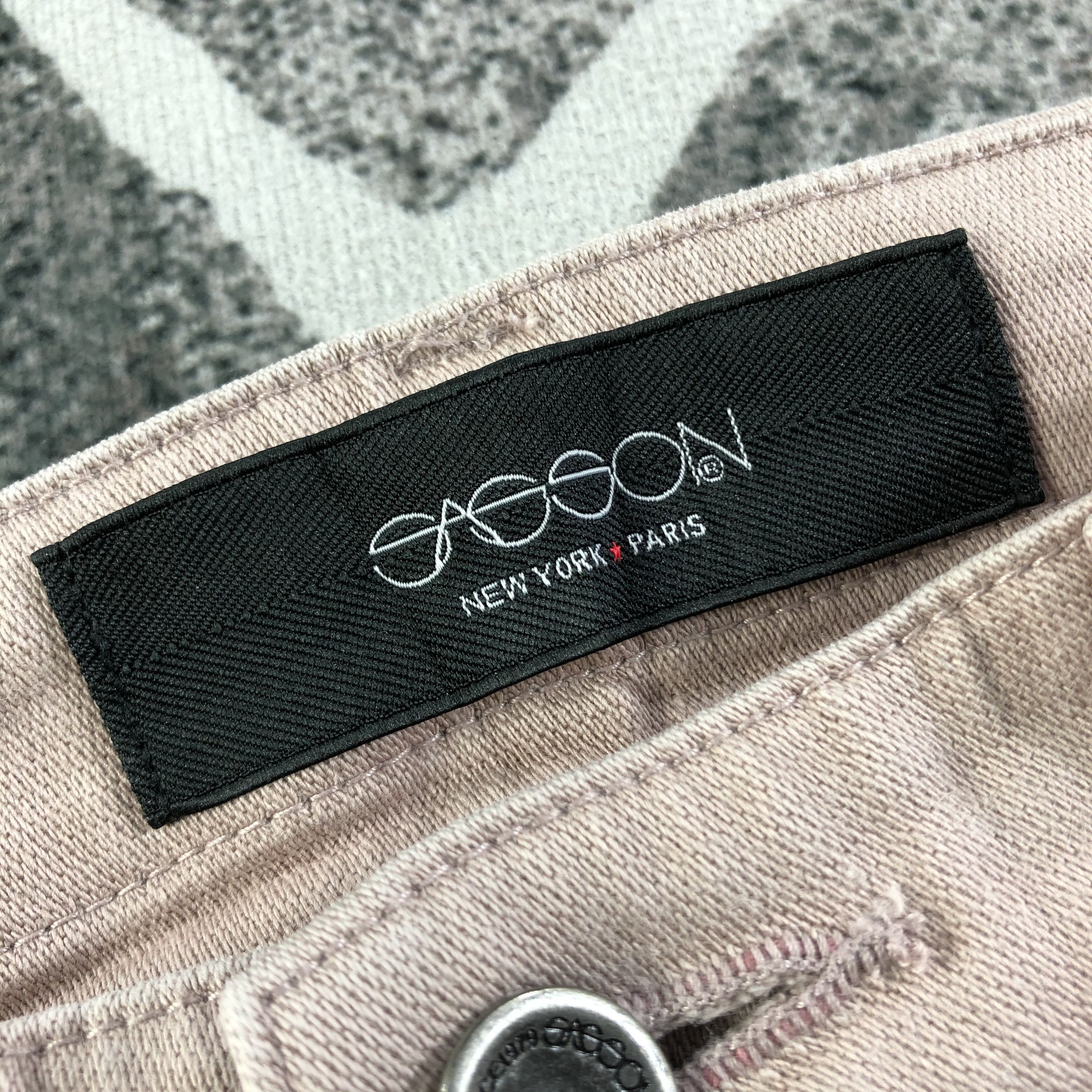 Japanese Brand Sasson Faded Jeans KJ1952 Size 29" - 7 Thumbnail