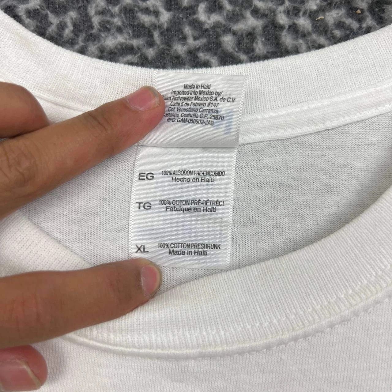Gildan Vintage Experience Jimi Hendrix Shirt Men XL White Gildan Size US XL / EU 56 / 4 - 3 Thumbnail