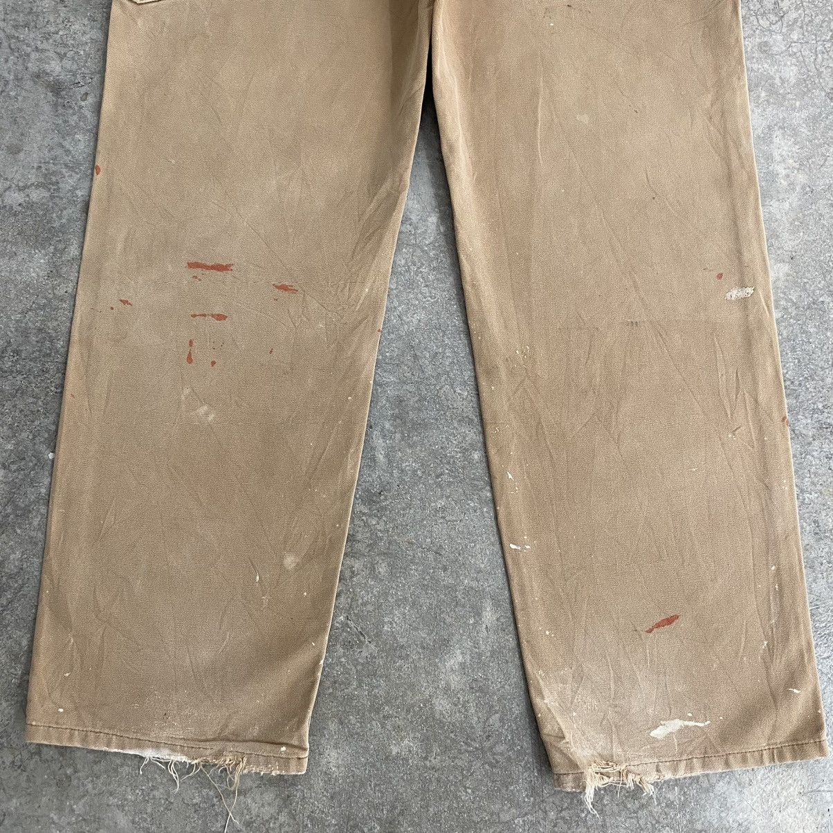 Carhartt Vintage Carhartt Faded Tan Splatter Painter Pants Size US 34 / EU 50 - 20 Thumbnail