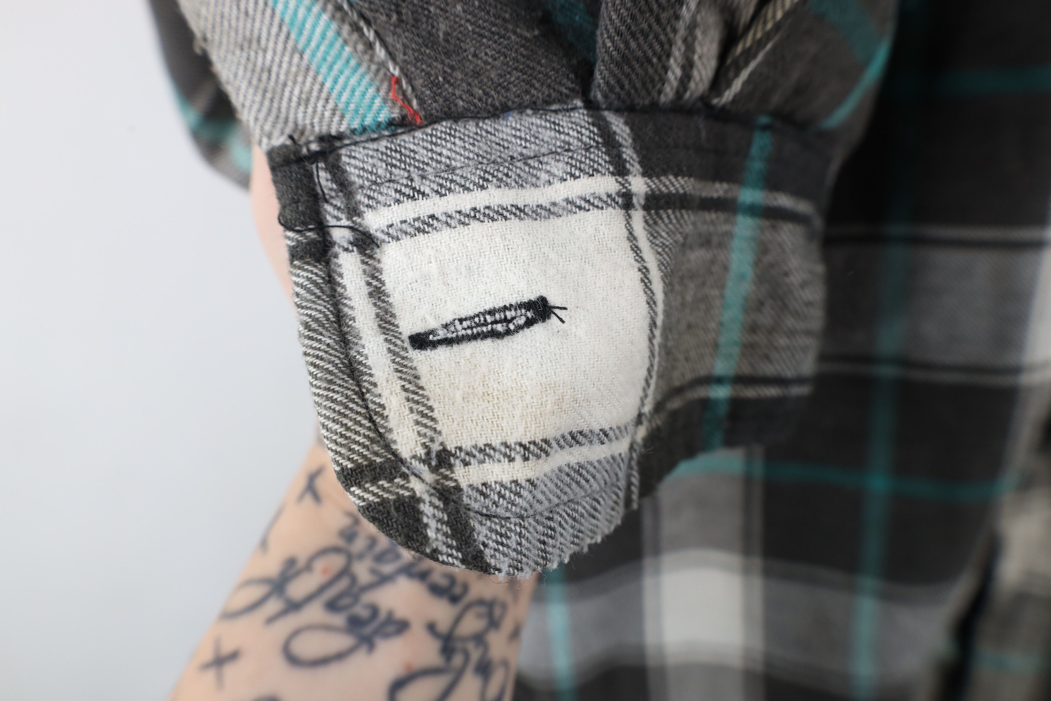 Vintage Vintage 90s Streetwear Quilted Flannel Button Shirt Jacket Size US M / EU 48-50 / 2 - 5 Thumbnail