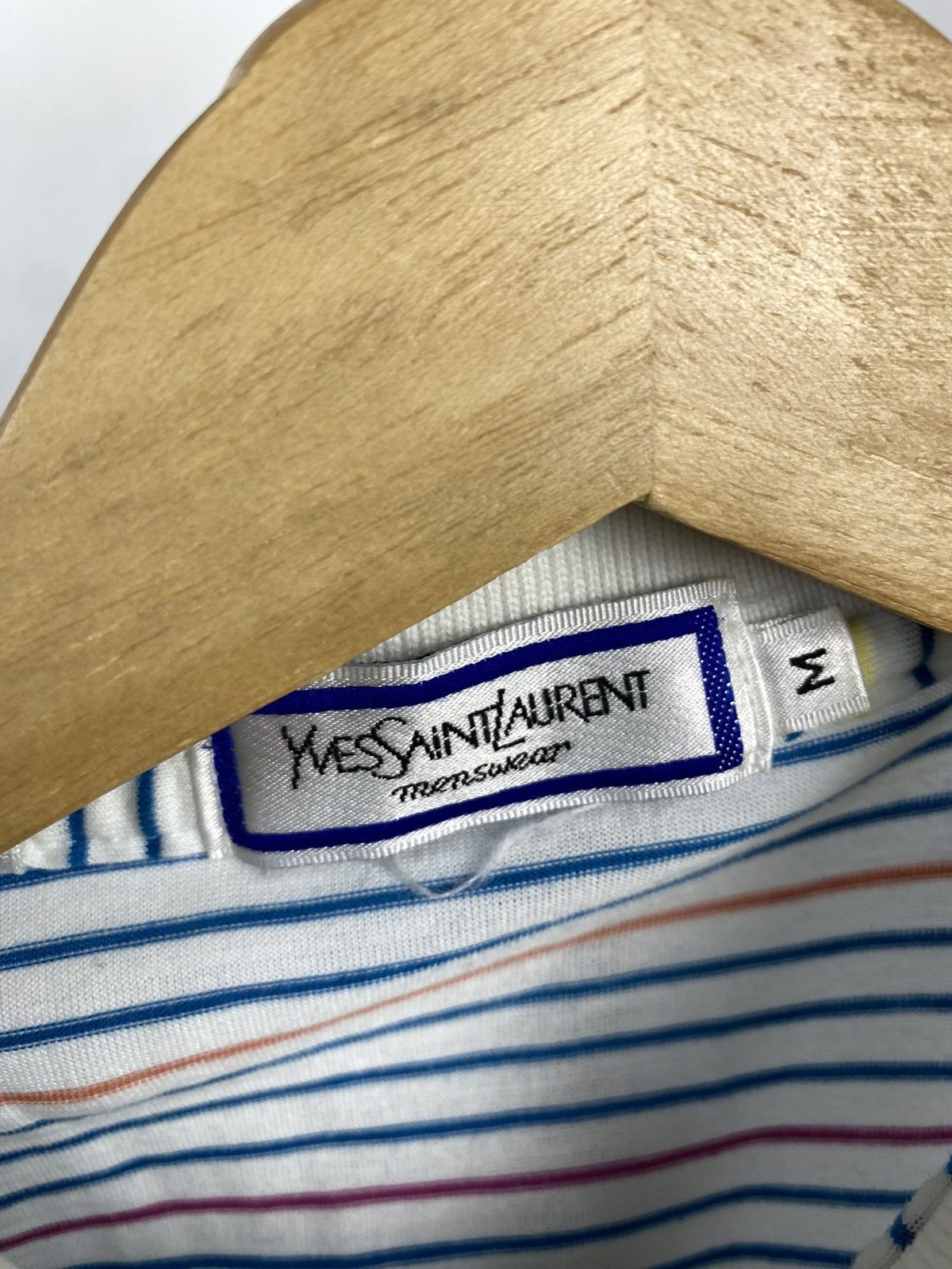 Designer × Yves Saint Laurent Yves Saint Laurent YSL polo t-shirt vintage 90s Size US M / EU 48-50 / 2 - 12 Thumbnail