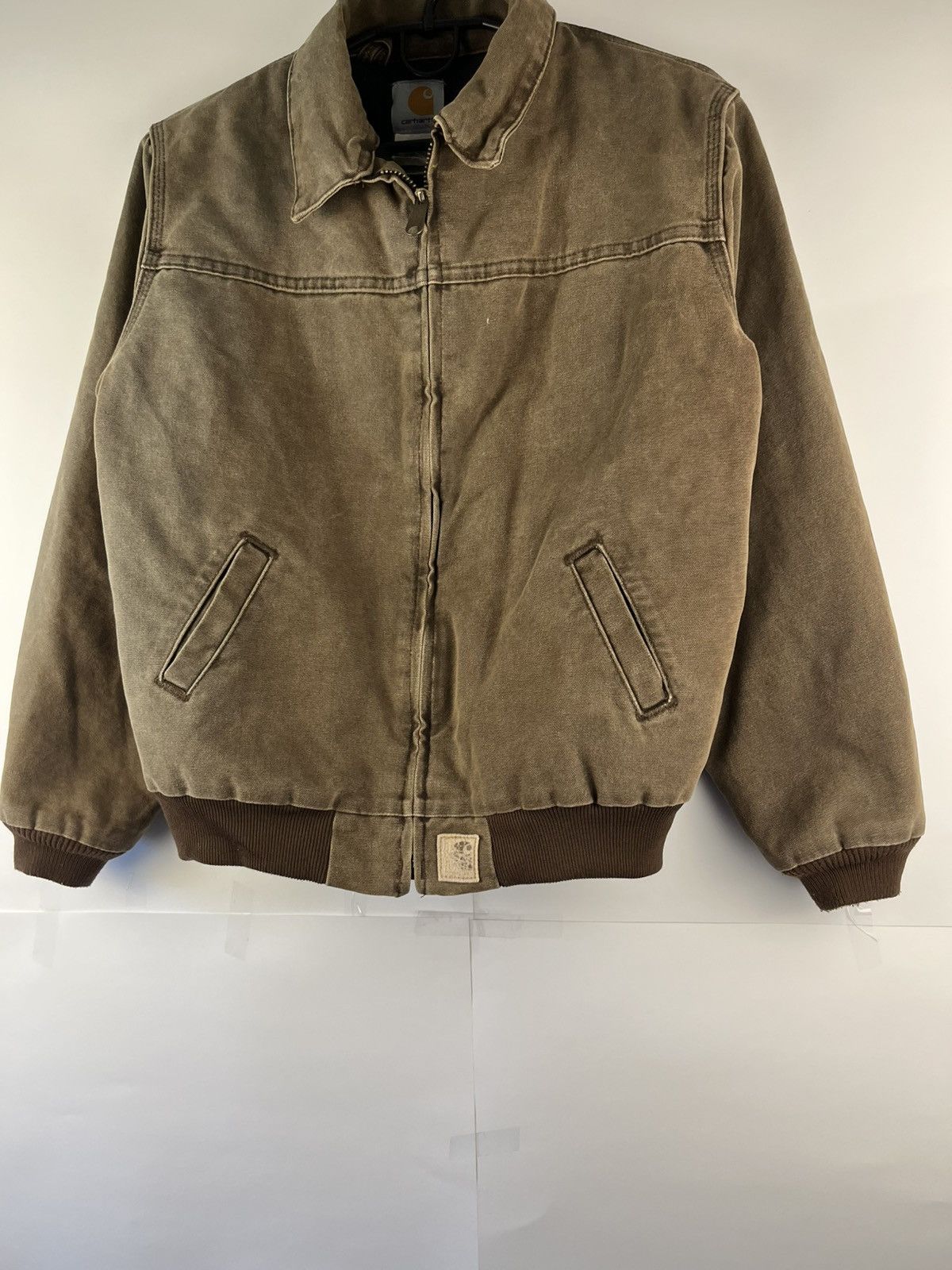 Carhartt Carhartt Vintage Y2K Rare Full Zip Santa Fe Bomber Jacket Size XS / US 0-2 / IT 36-38 - 4 Thumbnail