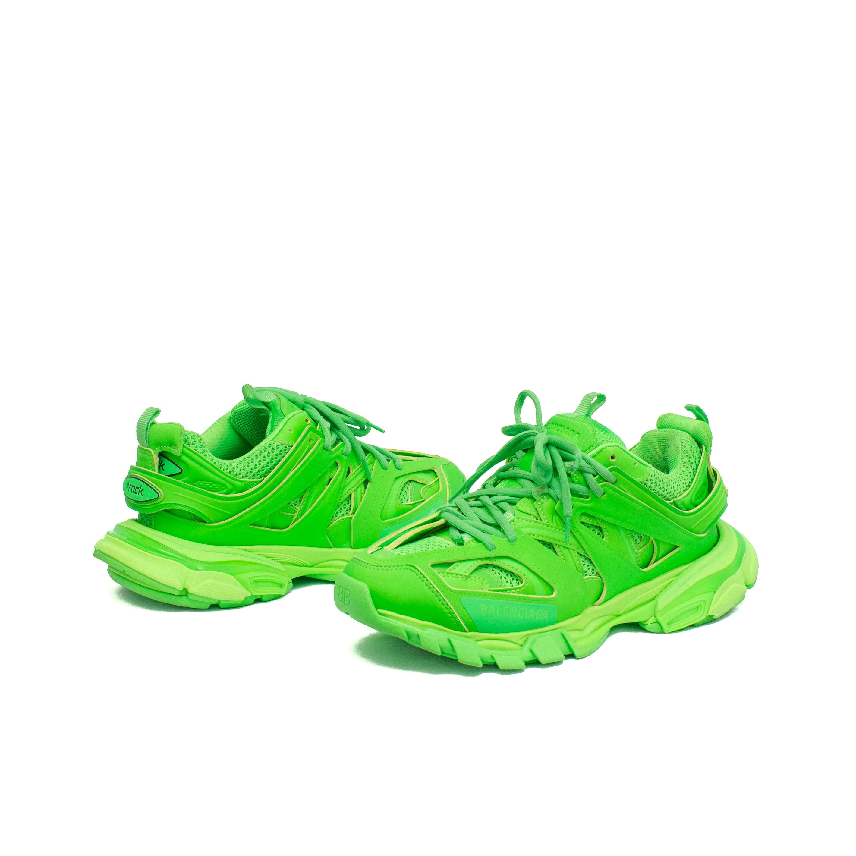 Balenciaga 995$ Balenciaga Track Sneakers Fluo Green 542023Size 40/US7 Size US 10 / IT 40 - 6 Thumbnail
