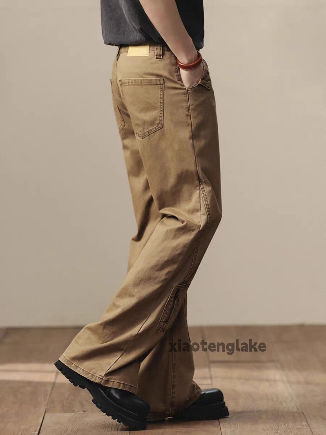 Designer × Japanese Brand × Vintage washed faded cleanfit carpenter work cargo pants Size US 26 / EU 42 - 4 Thumbnail