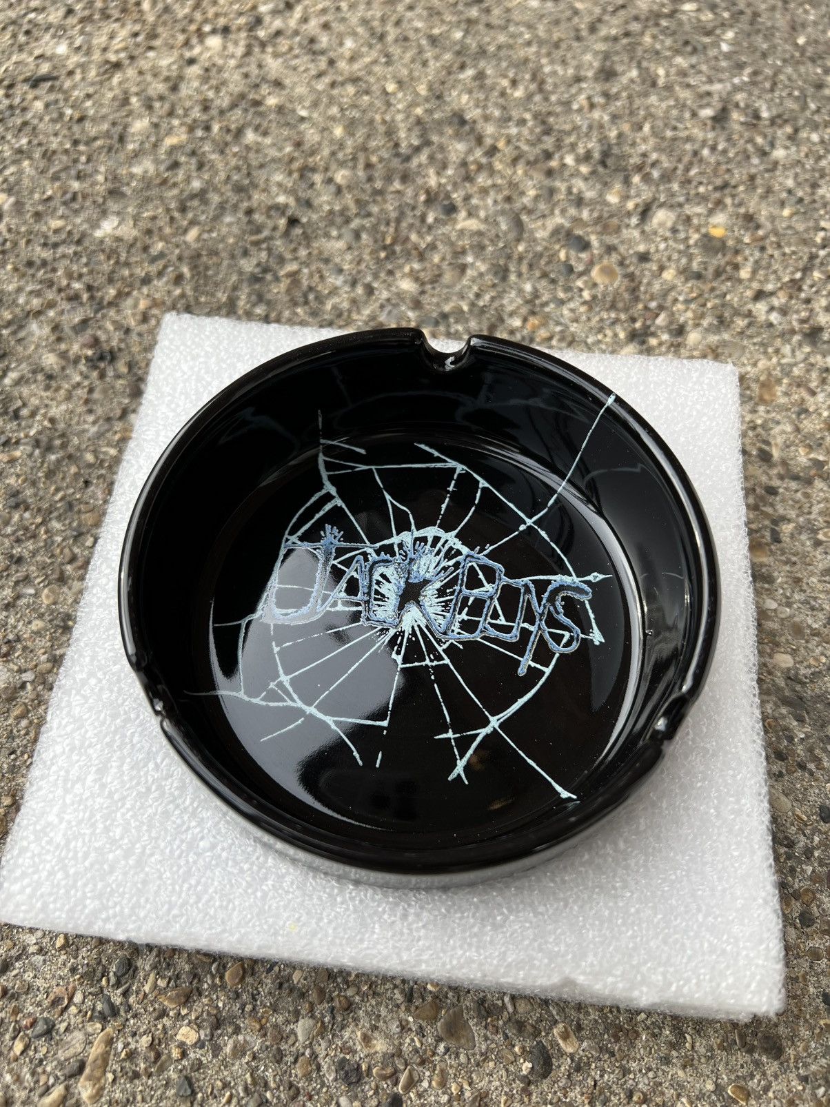 Travis Scott Travis Scott Cactus Jack Jack Boys “Cracked” Ash Tray Black Size ONE SIZE - 2 Thumbnail
