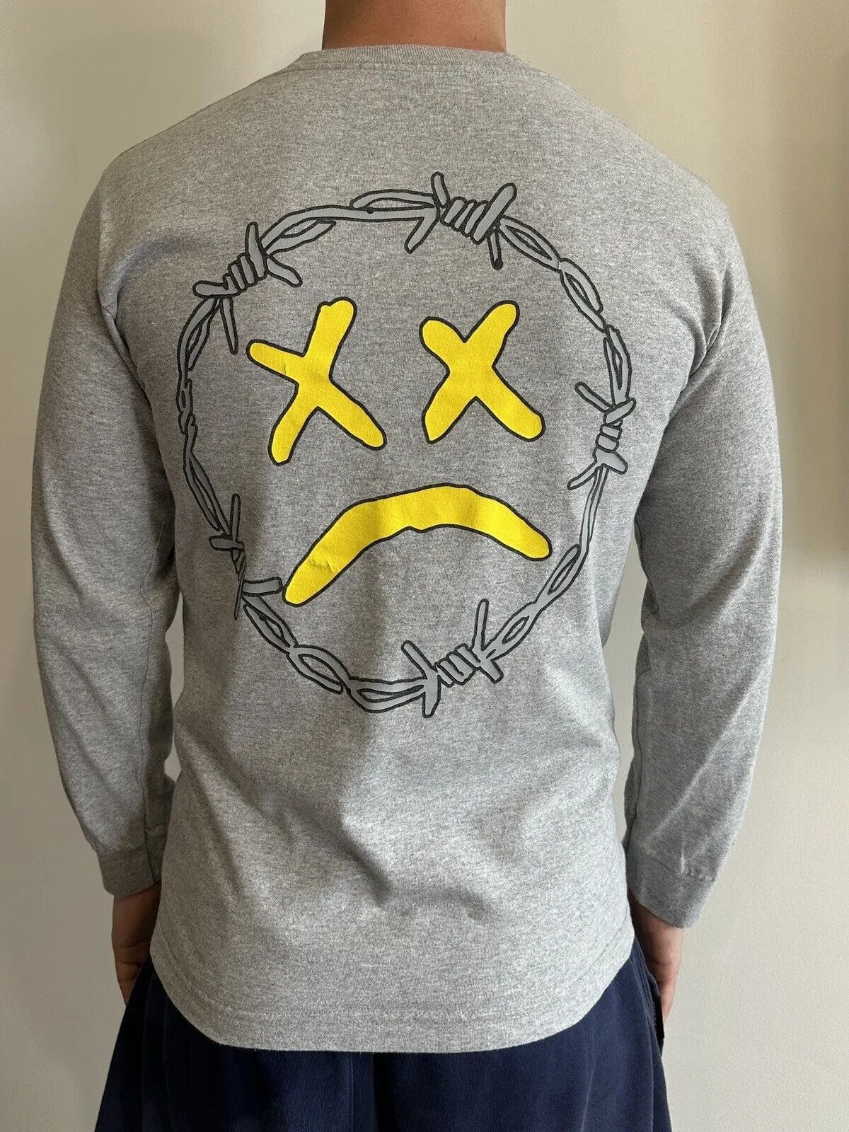 Other Unhappy Lil Pump Long Sleeve Mens Unisex Rap Hip Hop Top Size US S / EU 44-46 / 1 - 2 Thumbnail