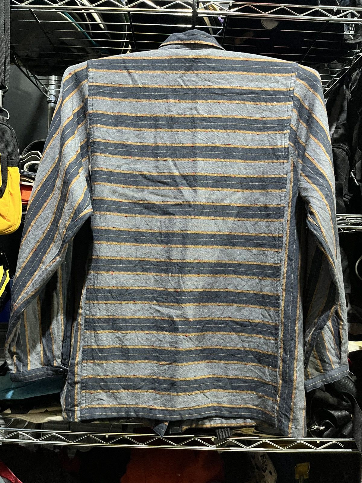 Dior Christian Dior CD Sports Striped Shirt Longsleeve 90s Size M / US 6-8 / IT 42-44 - 2 Thumbnail