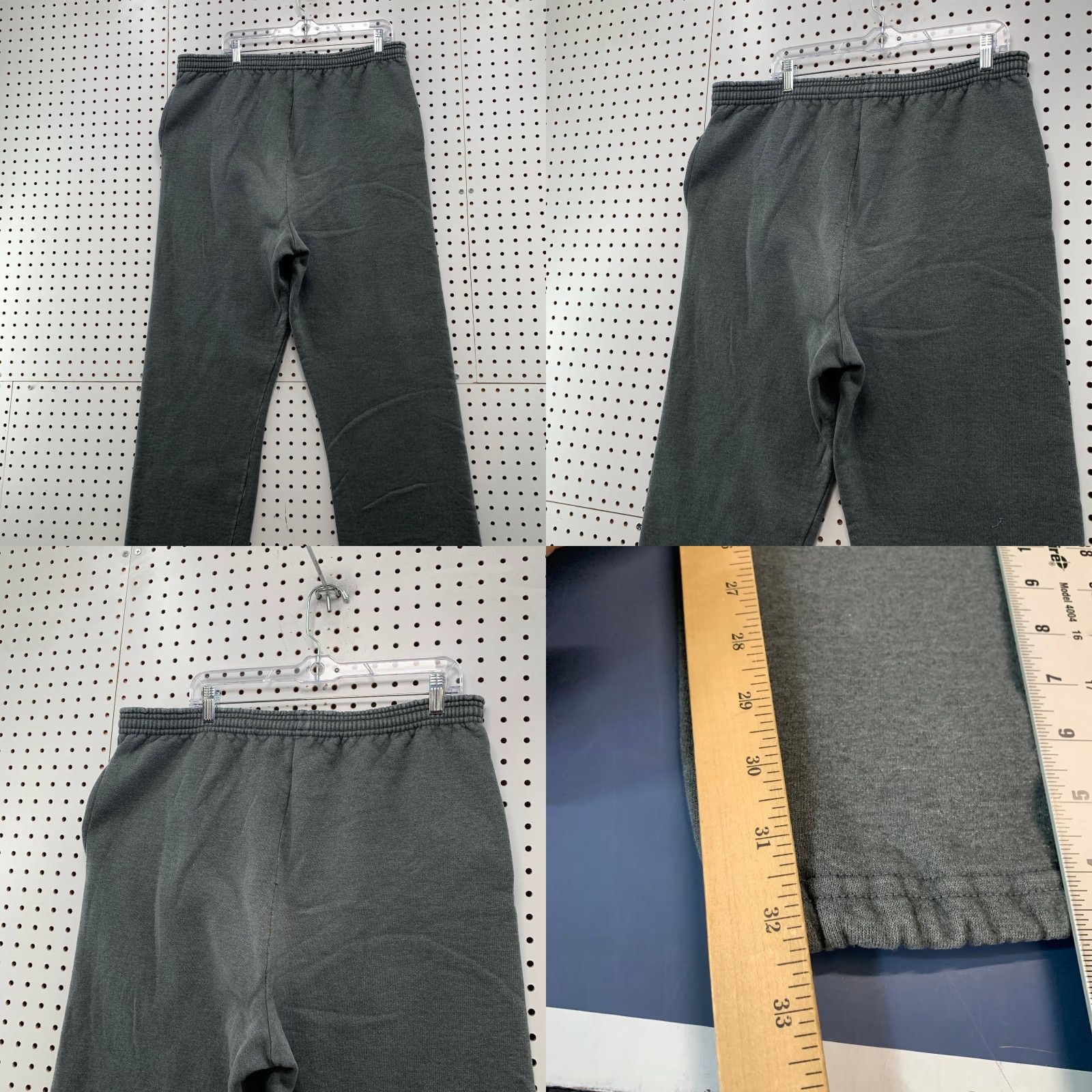 Russell Athletic VINTAGE Russell Athletic Sweatpants Mens XLT Gray 36x32.5 Pockets USA 90s Fitness & Gym & Training Mens Size US 36 / EU 52 - 8 Thumbnail