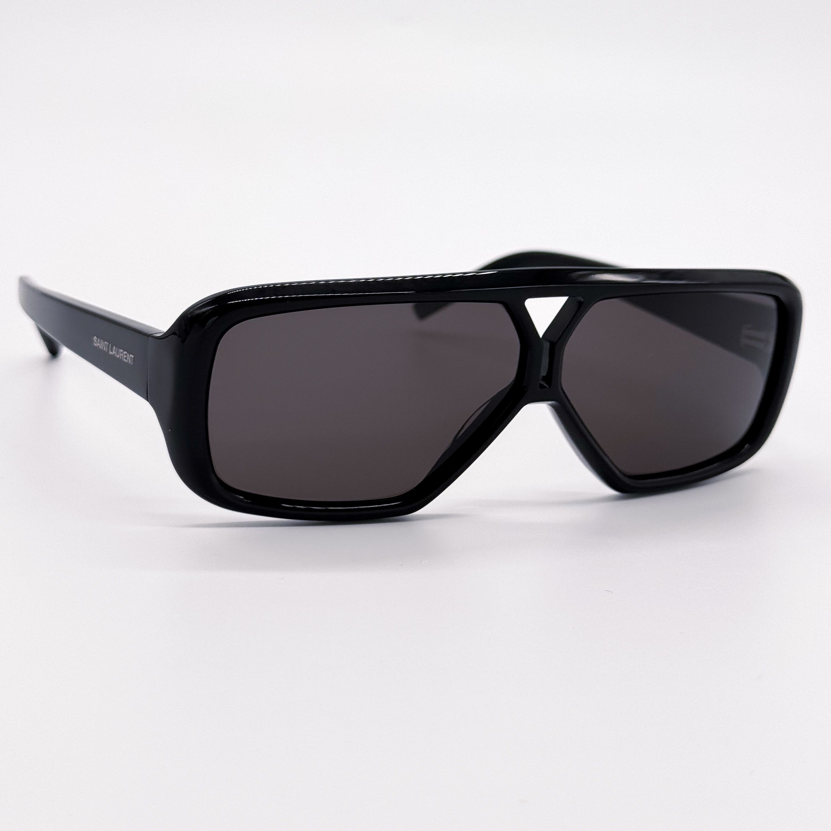 Yves Saint Laurent NEW SAINT LAURENT SL 569Y 001 BLACK WOMEN SUNGLASSES SL569Y Size ONE SIZE - 4 Thumbnail