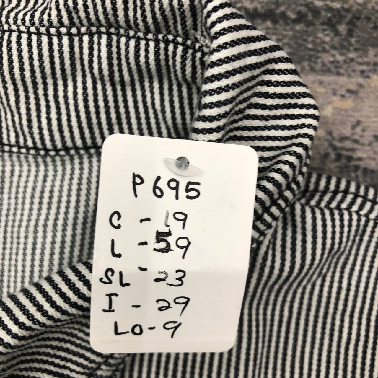 Japanese Brand P695 BEGUM X CUSTOM GARAGE HICKORY STRIPED COVERALLS Size US M / EU 48-50 / 2 - 10 Thumbnail