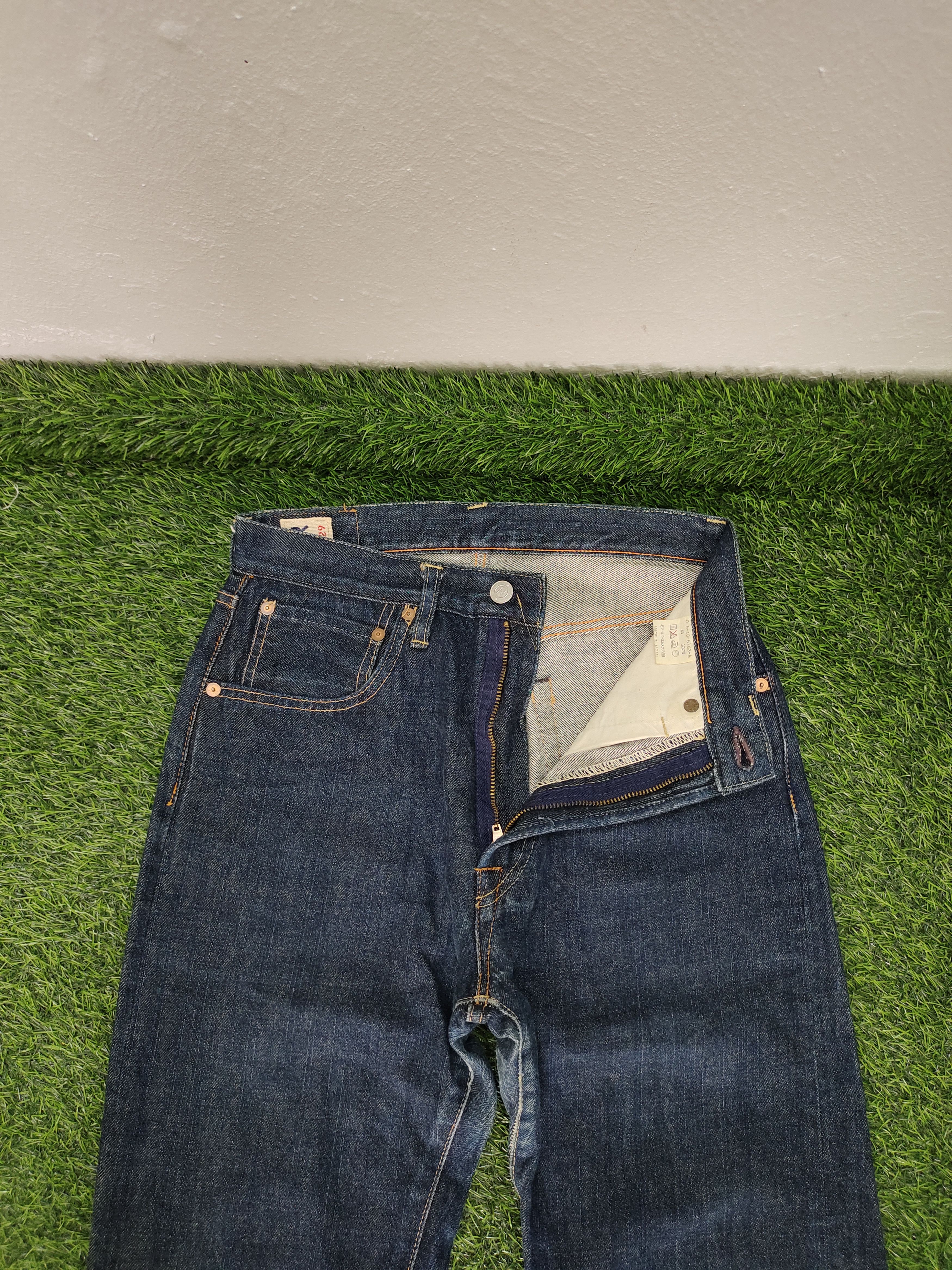 45rpm Vintage 90s 45rpm Japan Denim Jeans Size US 28 / EU 44 - 8 Thumbnail
