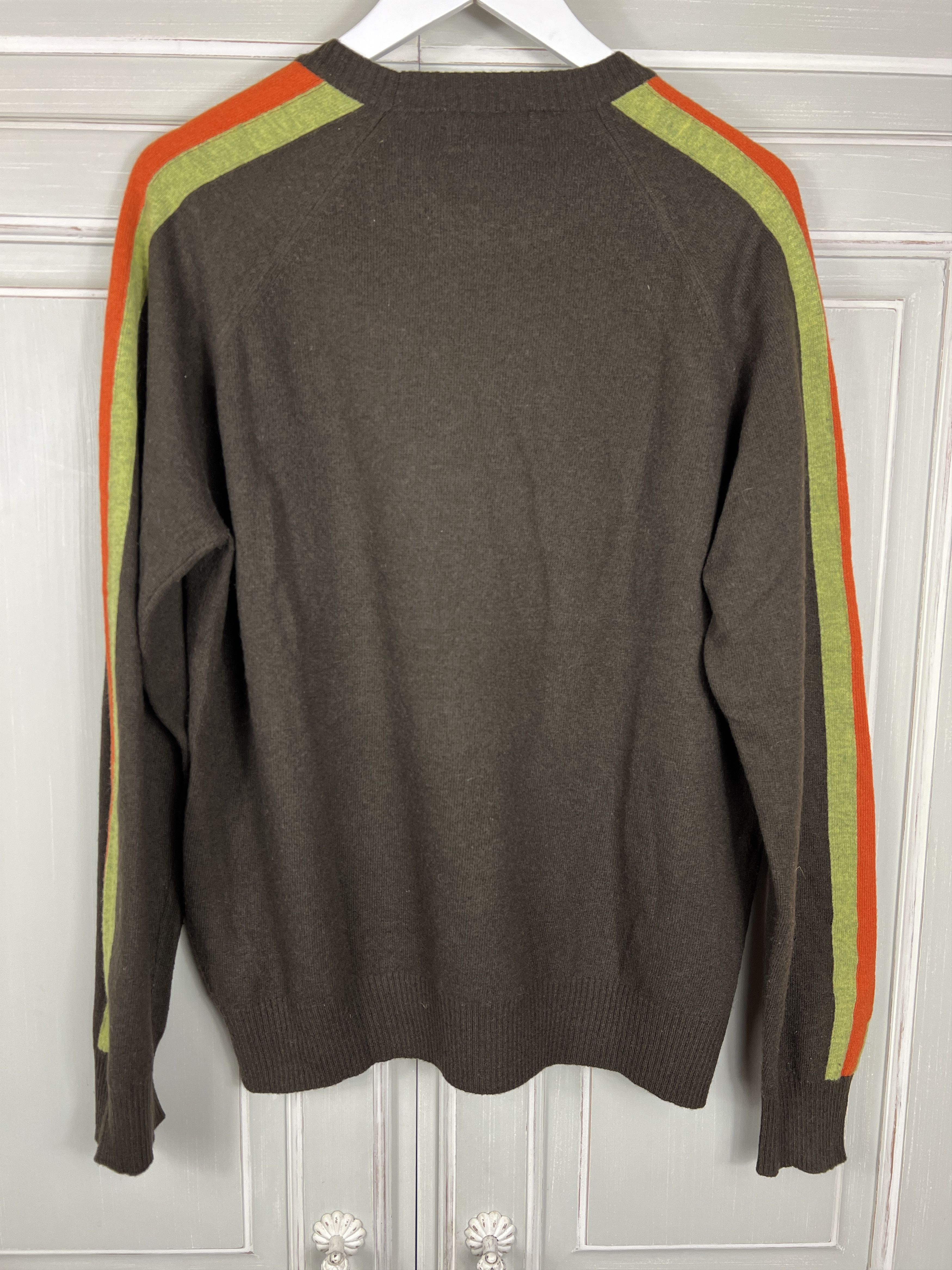 Burberry × Vintage VINTAGE THOMAS BURBERRY WOOL SWEATER Size US XL / EU 56 / 4 - 6 Thumbnail