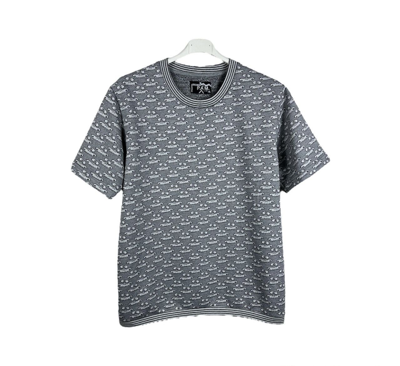 Perks And Mini PAM Perks and Mini monogram knitted tee t-shirt ghost print Size US XL / EU 56 / 4 - 1 Thumbnail