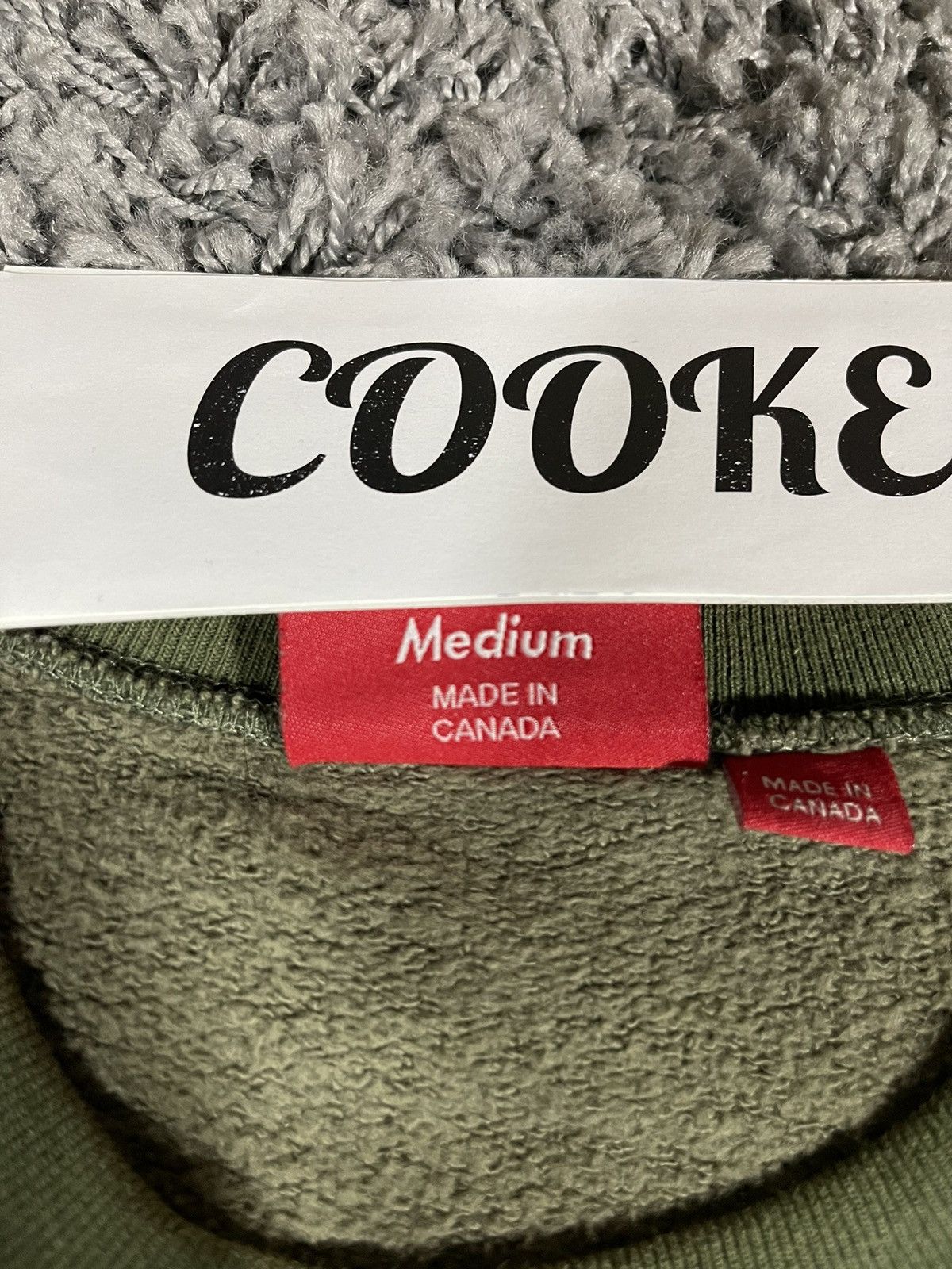 Supreme 2015FW Box Logo Crewneck Sweatshirt Woodland Green Camo Size US M / EU 48-50 / 2 - 6 Thumbnail