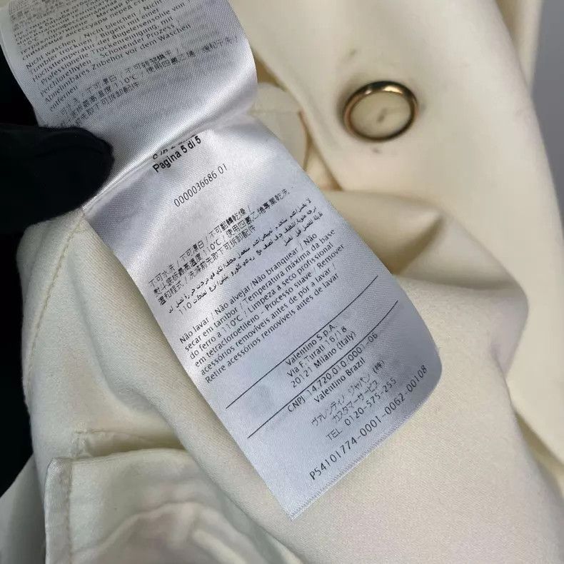 Other Valentino The trench coat is white Size XS / US 0-2 / IT 36-38 - 6 Thumbnail