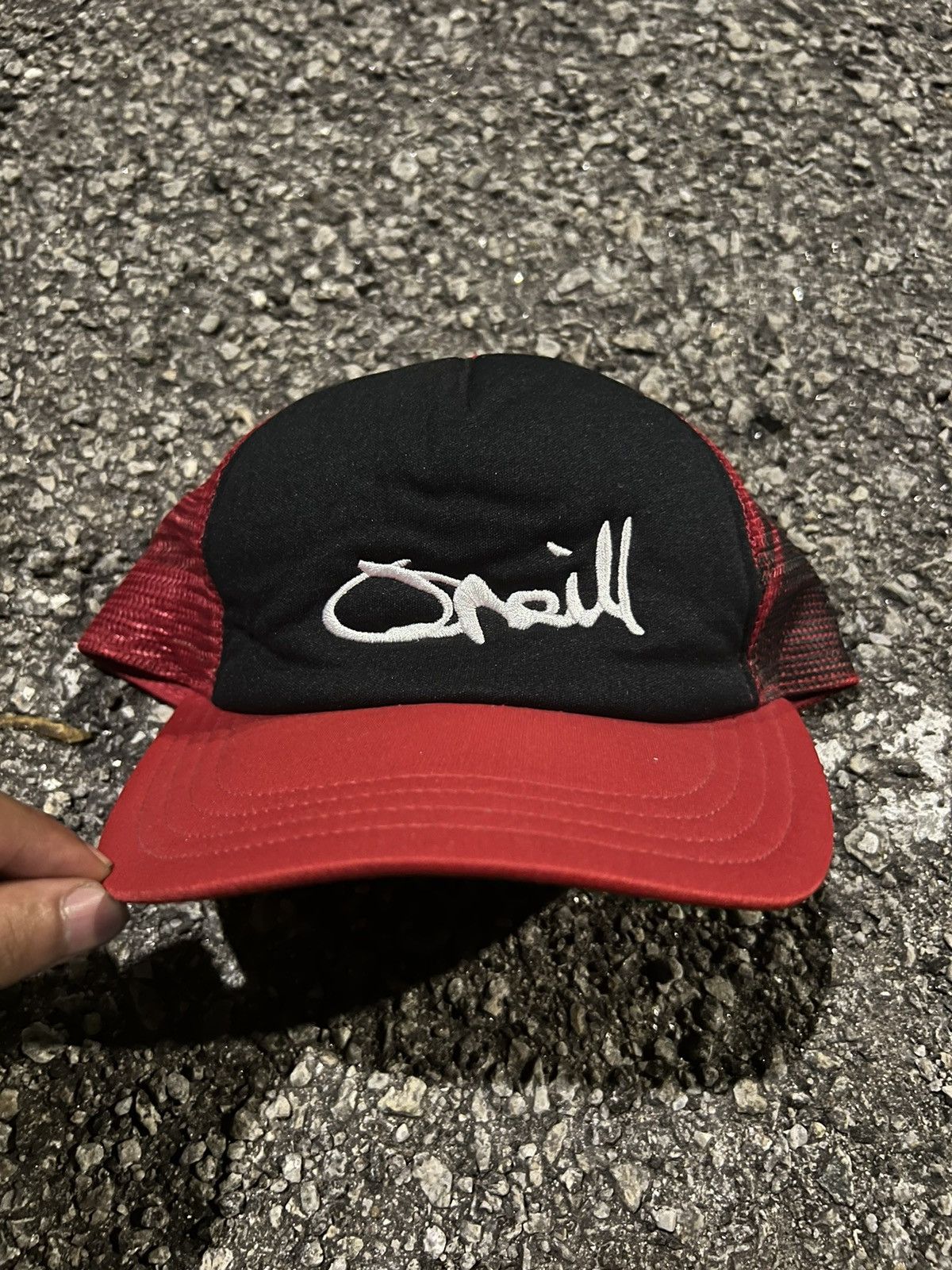 O'Neill × Vintage Vintage Y2K Oneill ™️ Logo SpellOut Mesh Trucker Cap Size ONE SIZE - 2 Thumbnail