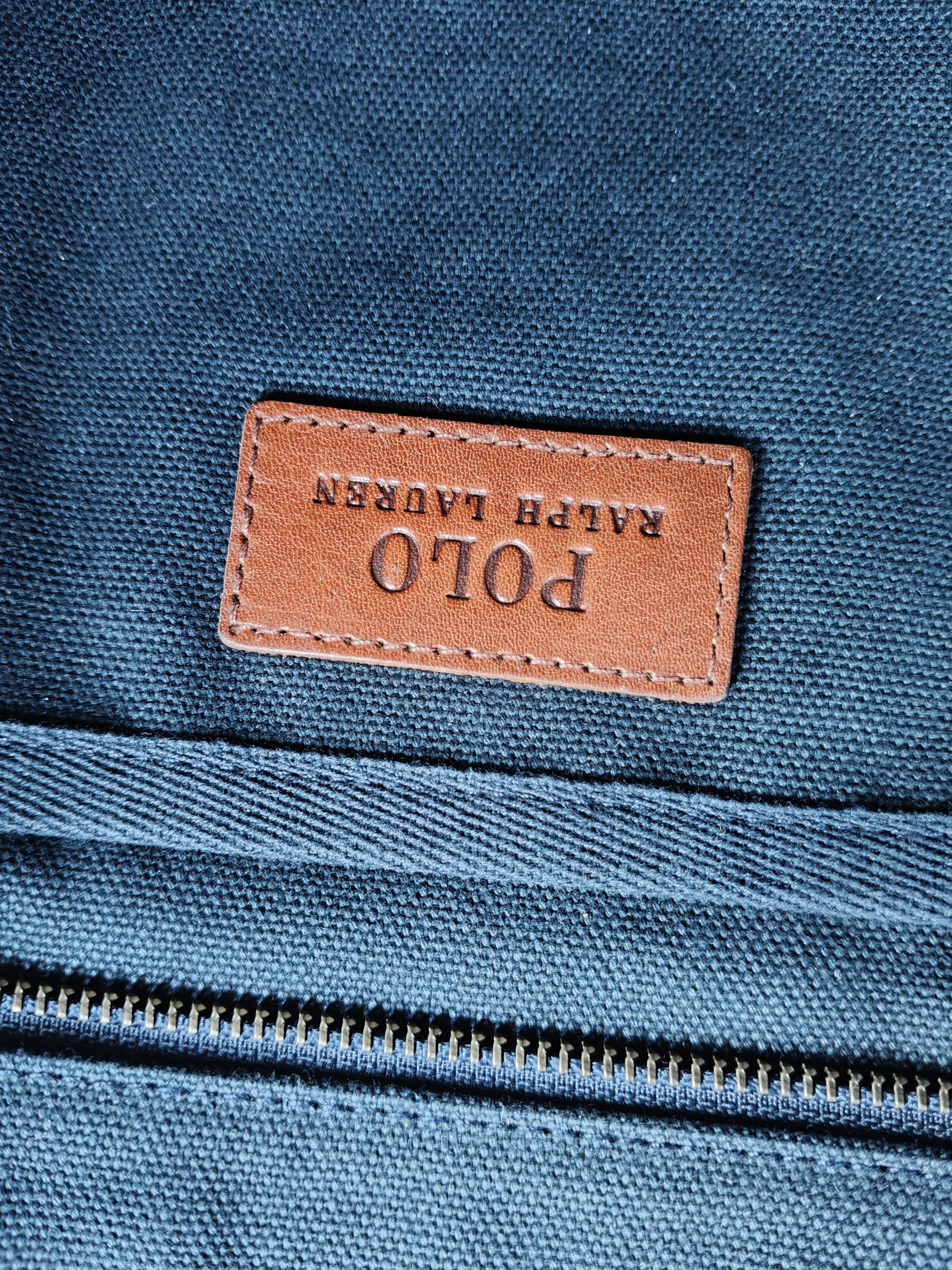 Polo Ralph Lauren Polo Ralph Lauren Canvas Medium Tote Free Shipping FTP/4014 Size ONE SIZE - 6 Thumbnail