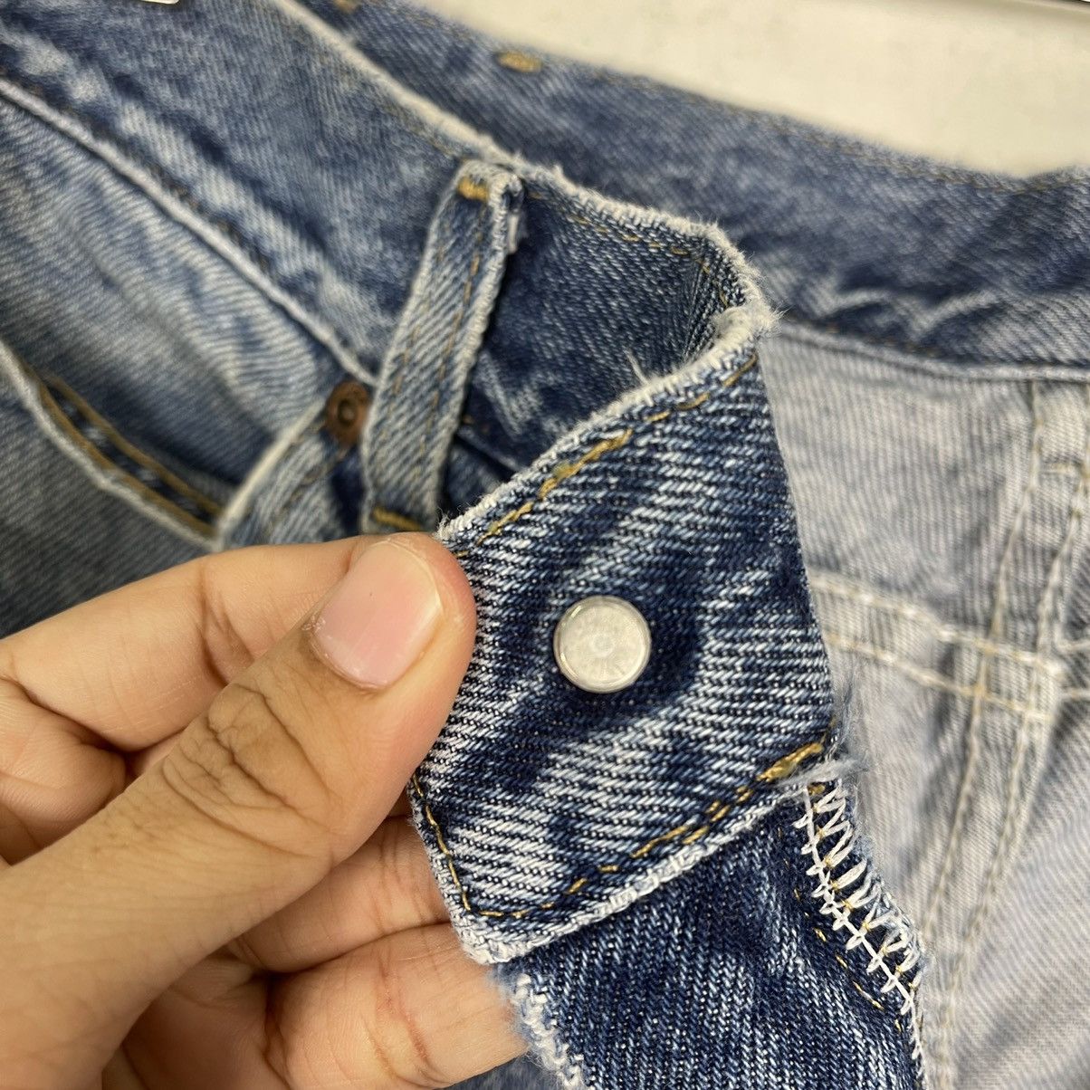 Japanese Brand × Lee 90s Lee Riders Blue Jeans Zipper Fly Jeans Size US 36 / EU 52 - 14 Thumbnail