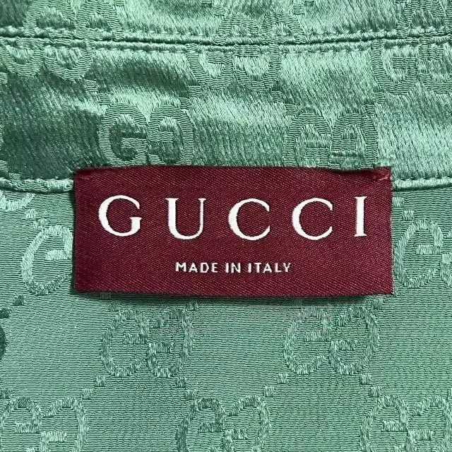 Gucci Gucci FW25 Lido GG Zip Satin Shirt. Size US S / EU 44-46 / 1 - 4 Thumbnail