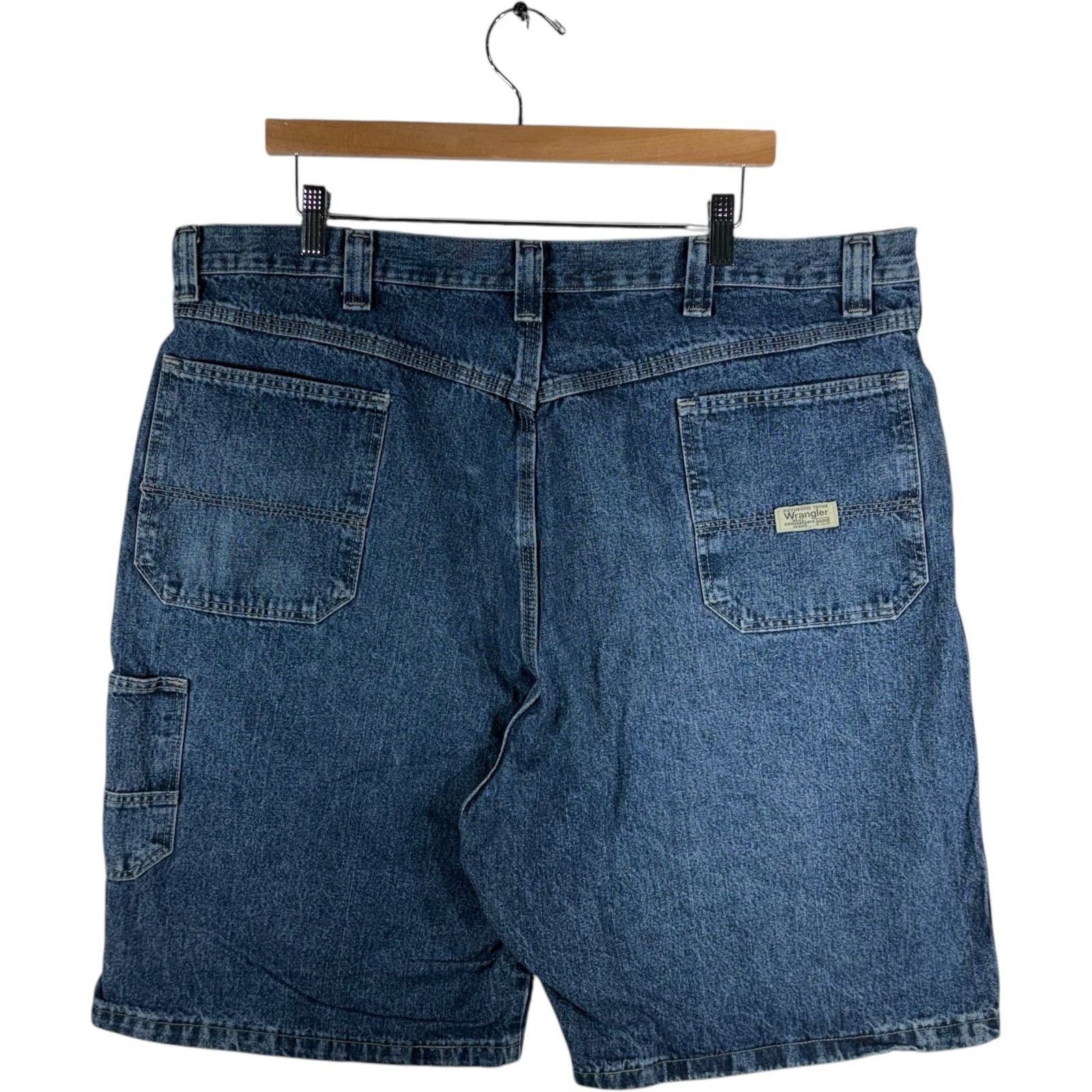Wrangler Vintage Wranger Denim Shorts 42x10 Mens Size US 42 / EU 58 - 5 Thumbnail