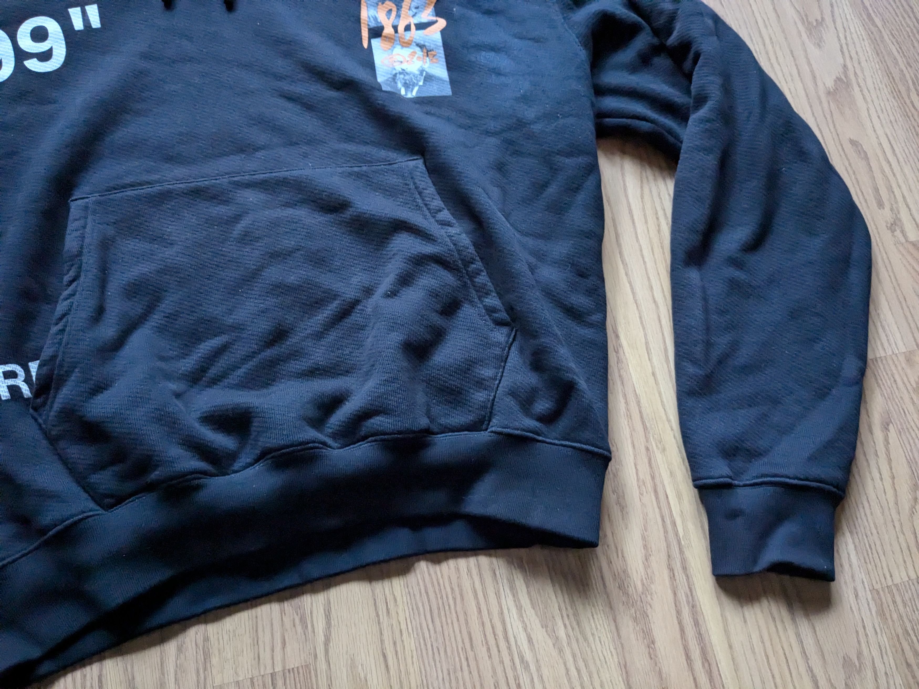 Off-White Off-White Impressionism Hoodie Sweatshirt Black Medium Size US M / EU 48-50 / 2 - 11 Thumbnail
