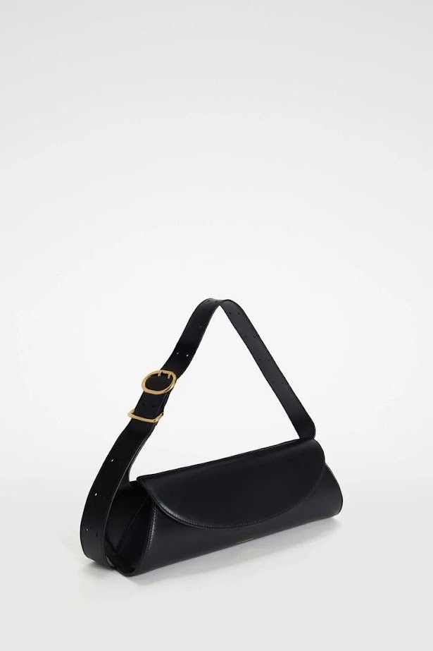 Jil Sander o1w1db10825 Size: OS / Cannolo Small Bag in Black Size ONE SIZE - 1 Thumbnail
