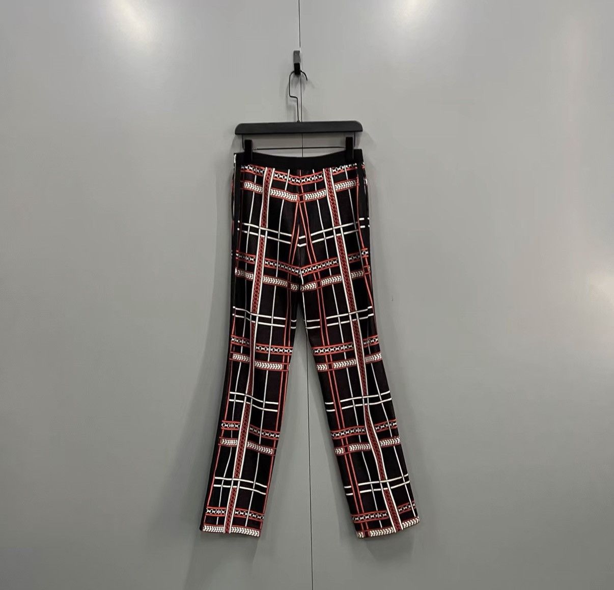 Hermes Hermès Plaid Chain Pants J41 Size 27" / US 4 / IT 40 - 2 Thumbnail
