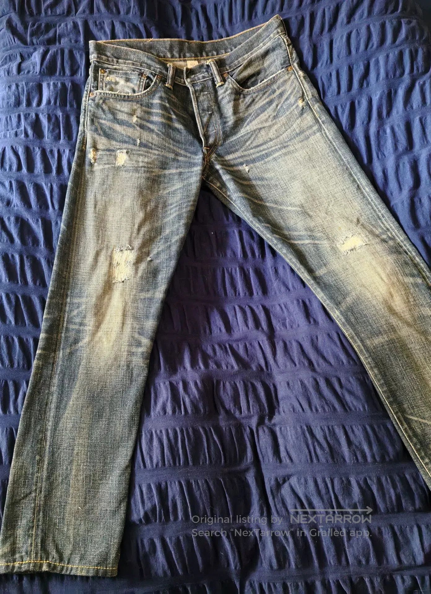 RRL Ralph Lauren RRL Ralph Lauren Slim Narrow Jeans. Size US 32 / EU 48 - 2 Thumbnail