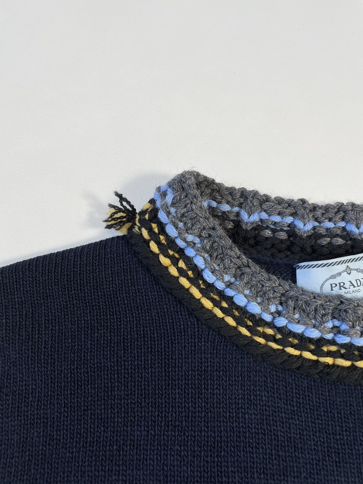 Prada A/W 17 ‘Frankenstein Stitch’ Sweater Size US M / EU 48-50 / 2 - 3 Thumbnail