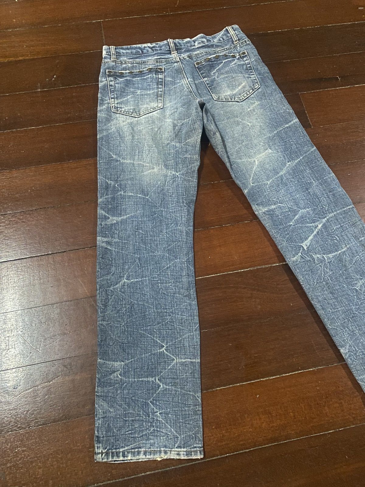 If Six Was Nine Rare design BACK RUSH style studded metal PUNK distressed Size US 34 / EU 50 - 10 Thumbnail