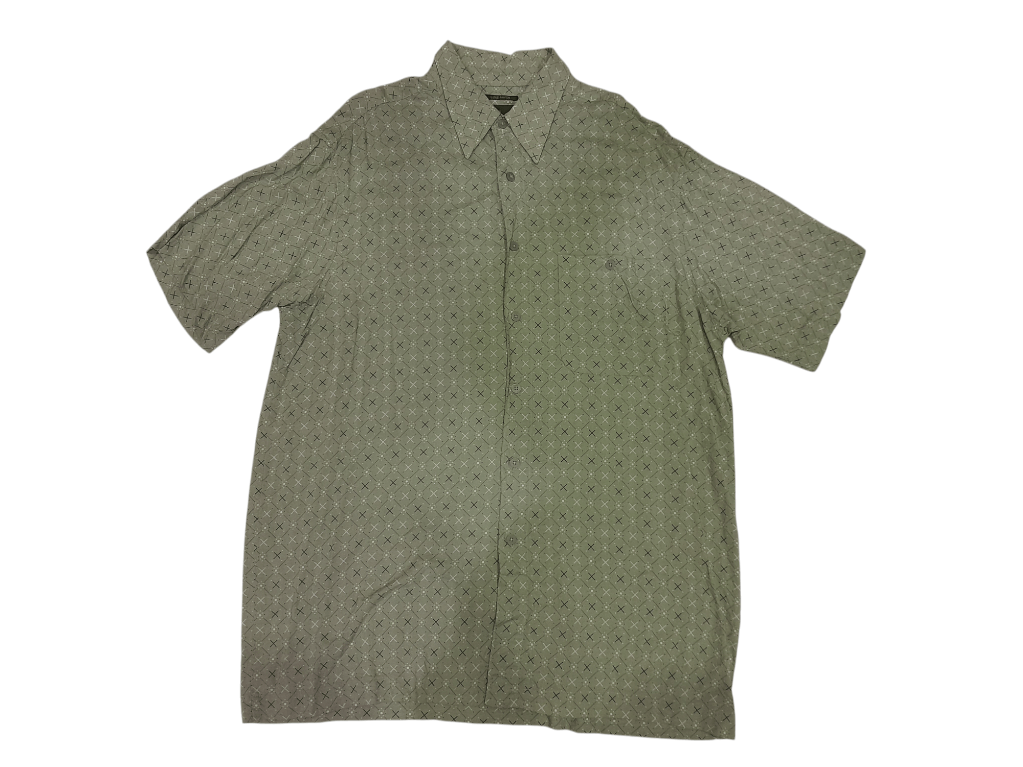 Other Marc Edward Rayon Button Shirt (F547) L Size US L / EU 52-54 / 3 - 1 Thumbnail