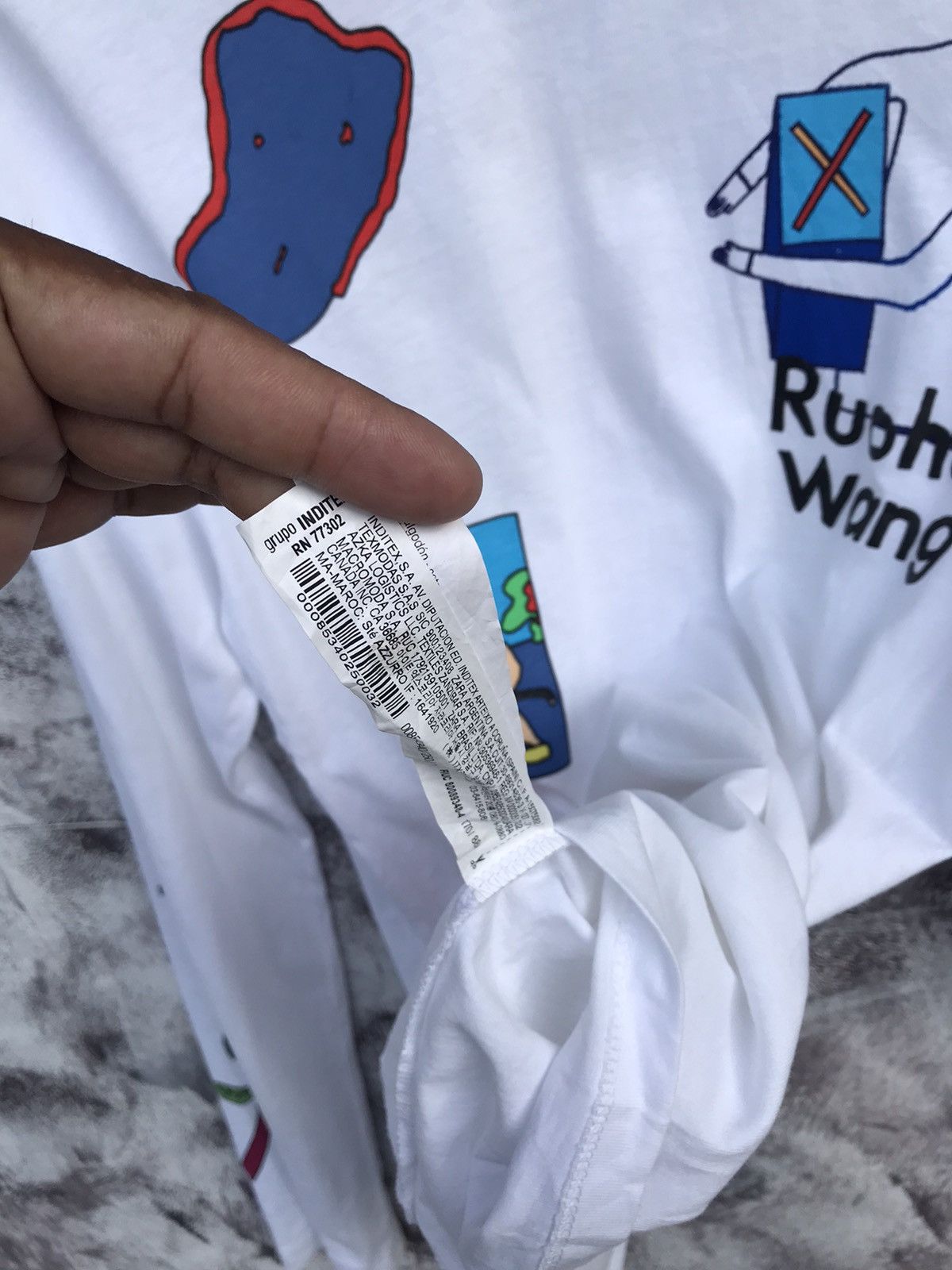 Designer × Zara Ruohan Wang x zara art design printed longsleeves Size M / US 6-8 / IT 42-44 - 5 Thumbnail