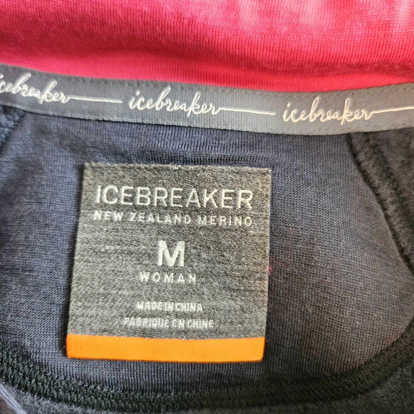 Icebreaker Icebreaker Womens 1/4 Zip Wool Pullover Size Medium Blue Casual, Activewear, Regular, Womens, 1/4 Zip, Solid Wool Pullover Size M / US 6-8 / IT 42-44 - 6 Thumbnail