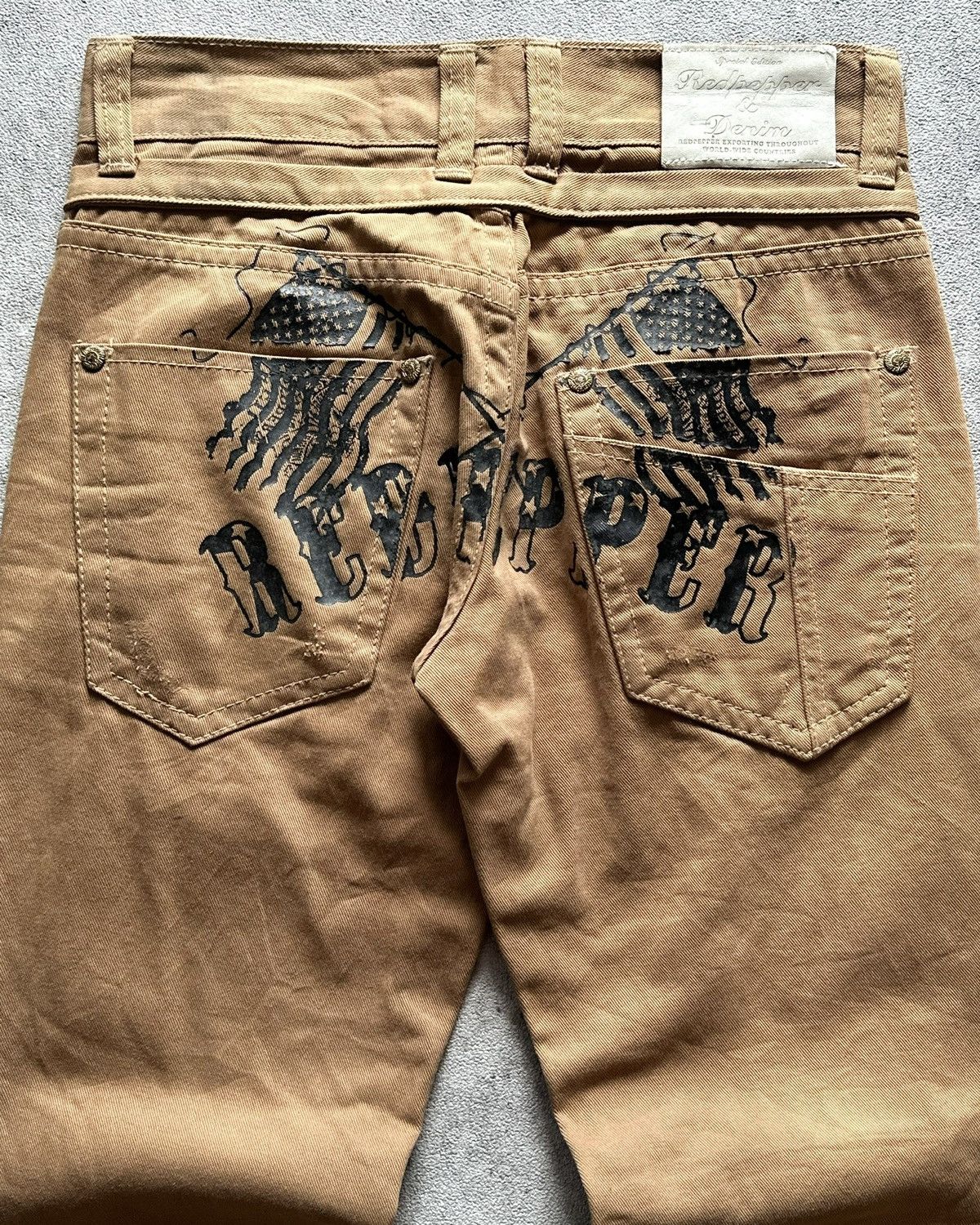 Tornado Mart 90s Japanese Red Pepper If six was nine Avant Garde Pants Size US 29 - 3 Thumbnail