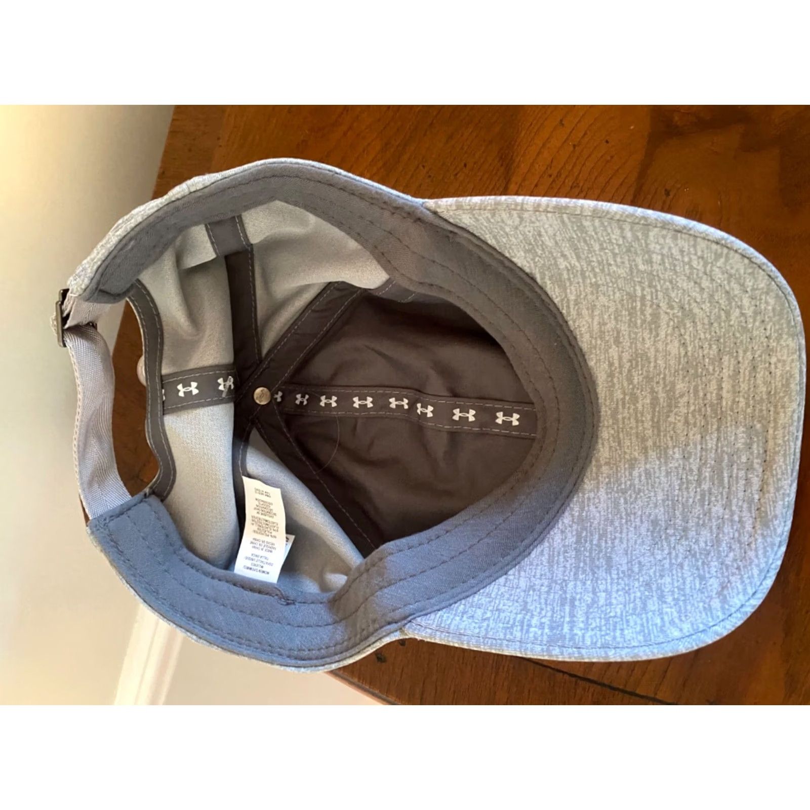 Under Armour Under Armour Baseball Cap Adjustable StrapBack Adult Womens Hat Gray One Size Size ONE SIZE - 4 Thumbnail