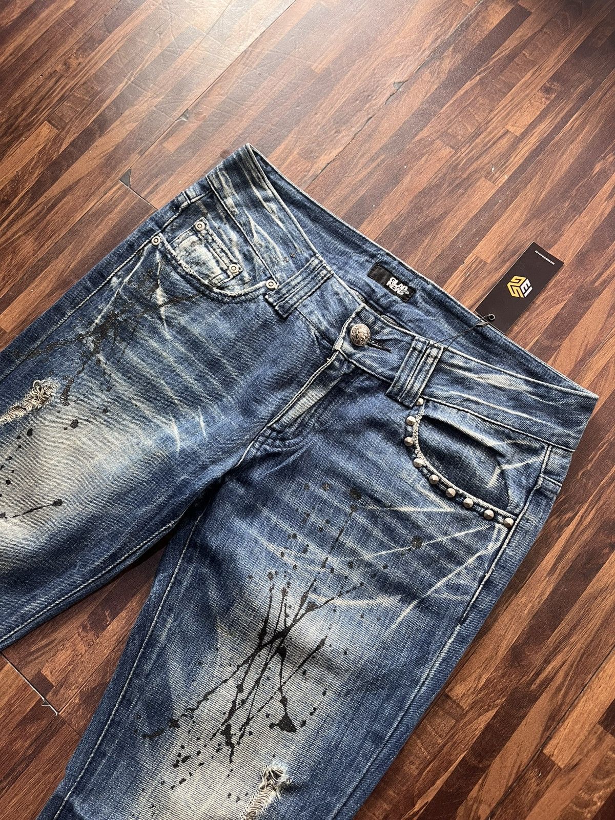 Vintage Japanese y2k GladNews Cut Bray Jeans Size US 31 - 2 Thumbnail