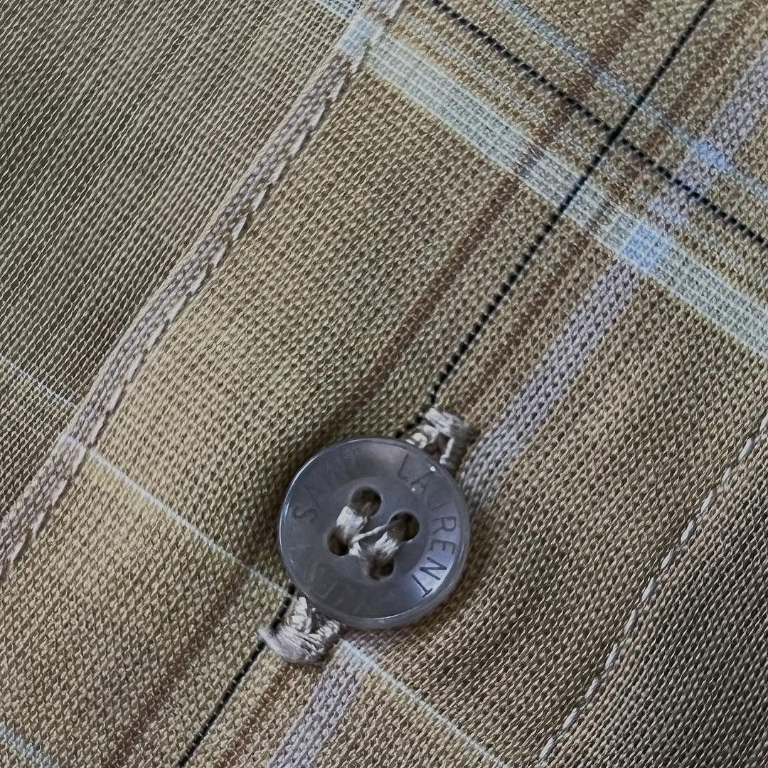 Yves Saint Laurent Yves Saint Laurent Pour Homme Shirt Button Ups Size US M / EU 48-50 / 2 - 5 Thumbnail