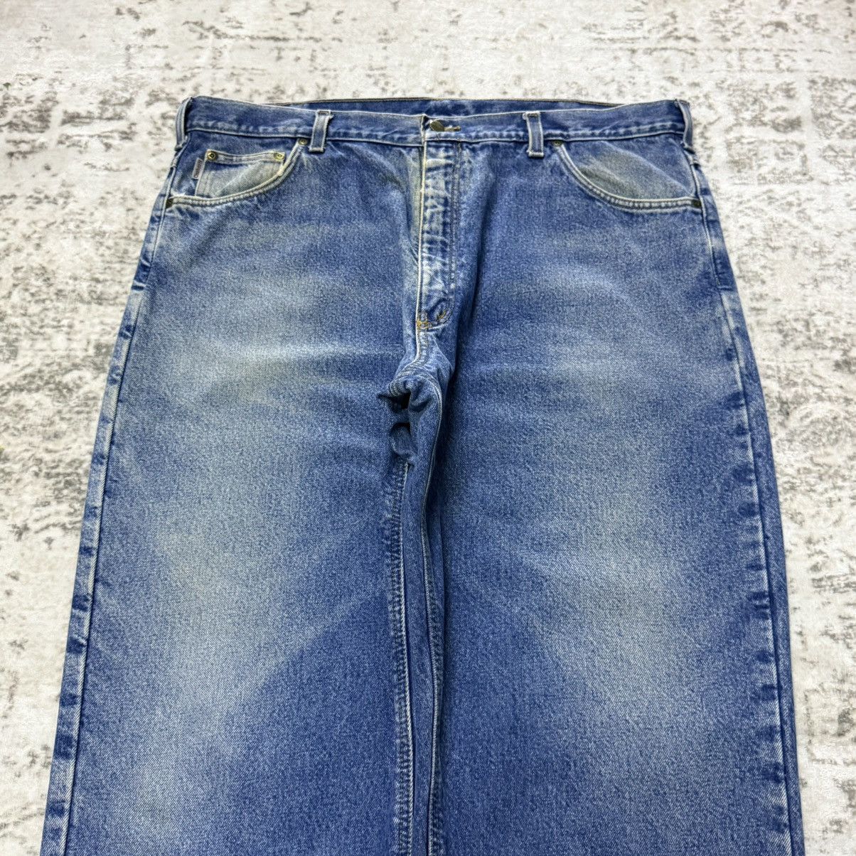 Carhartt Vintage Carhartt Blanket Linen Denim Pants Size US 41 - 10 Thumbnail