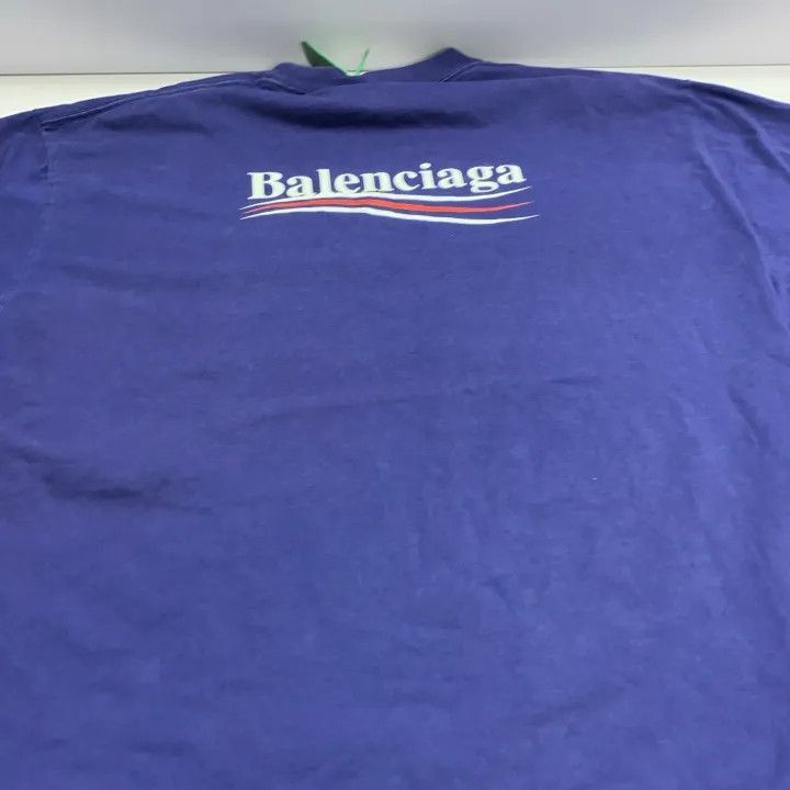 Balenciaga Balenciaga Balenciaga Logo Print Short Sleeve TShirt -2507 Size US M / EU 48-50 / 2 - 9 Thumbnail