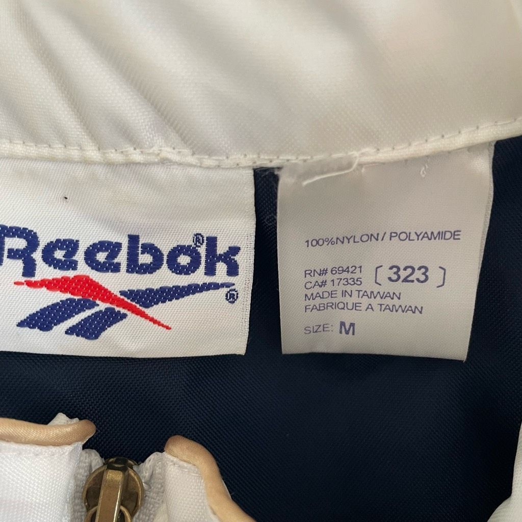 Reebok Vintage 90s Reebok Navy Blue Full Zip Vest Streetwear Unisex Size M / US 6-8 / IT 42-44 - 8 Thumbnail