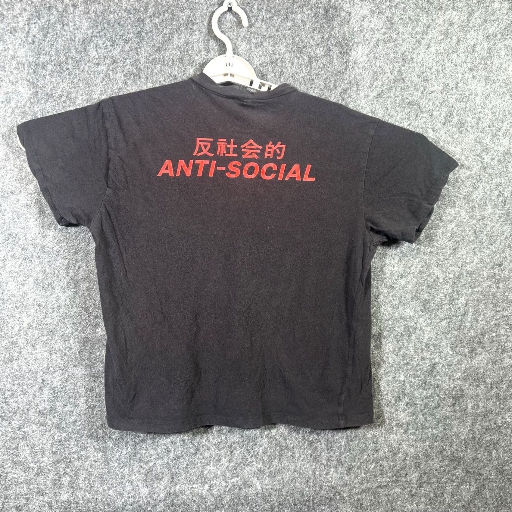 Vintage VINTAGE Riot Queen T-Shirt Black 80s 90s Anti-Social Rock Concert Print Women Size XL Size XL / US 12-14 / IT 48-50 - 6 Thumbnail
