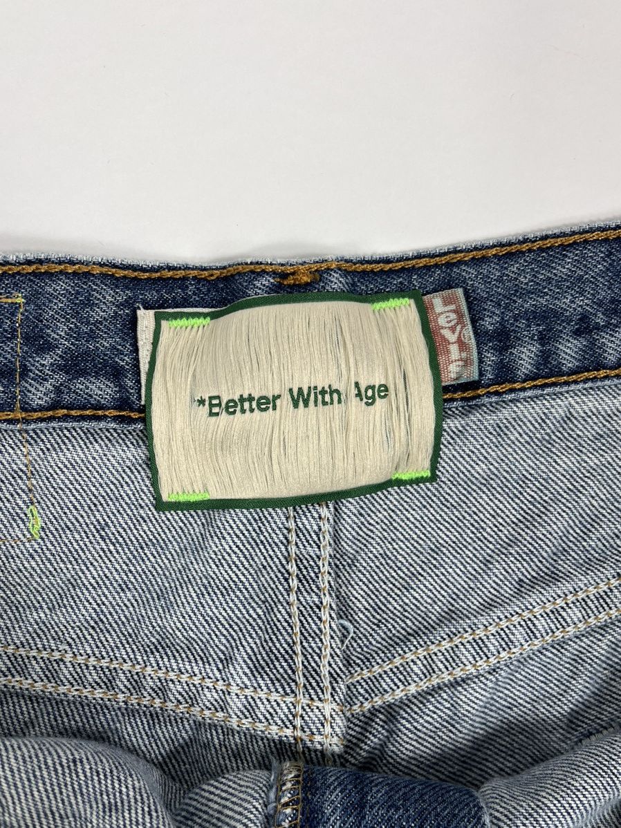 Better With Age LEVI’S PATCH WORK DENIM SHORTS Size US 36 / EU 52 - 9 Thumbnail