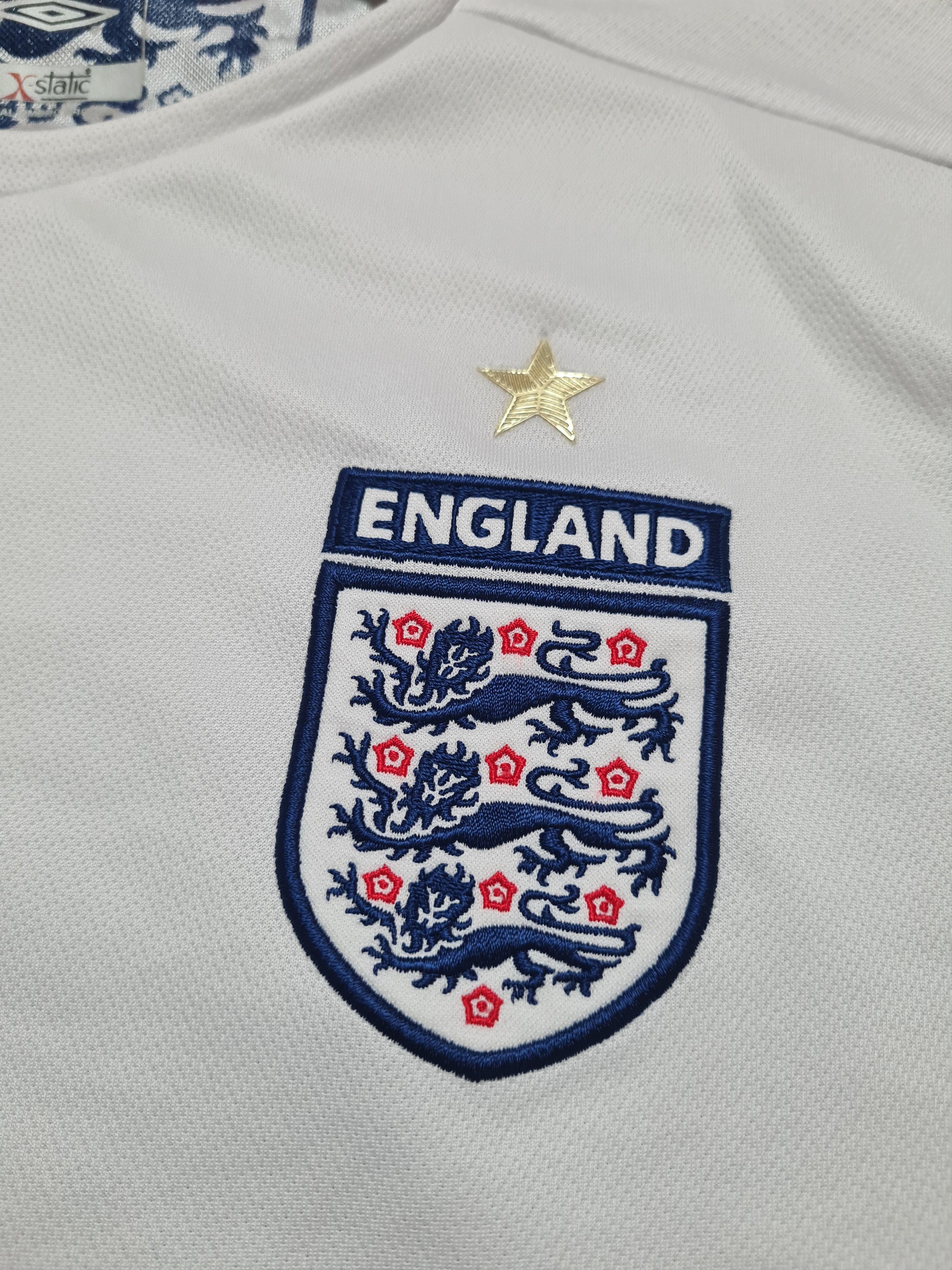 Umbro Vintage Jersey Umbro England 2005 - 2007 home soccer shirt L Size US L / EU 52-54 / 3 - 15 Thumbnail